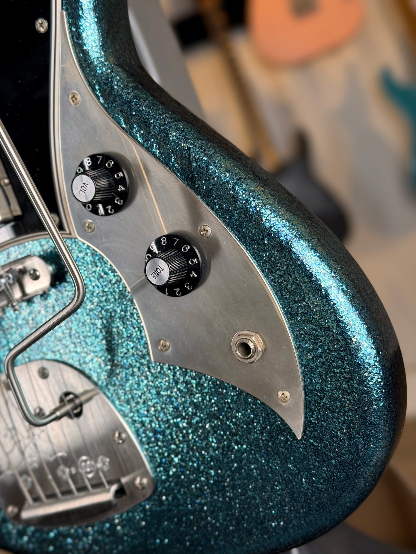 Novo Guitars Serus J HH Custom | Merman Sparkle
