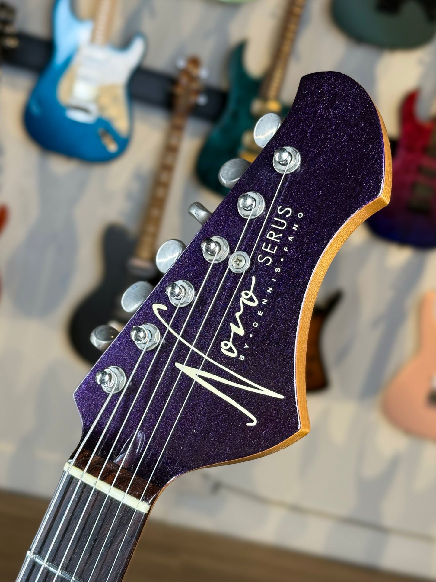 Novo Guitars Serus J Custom | Purple Stranger Burst
