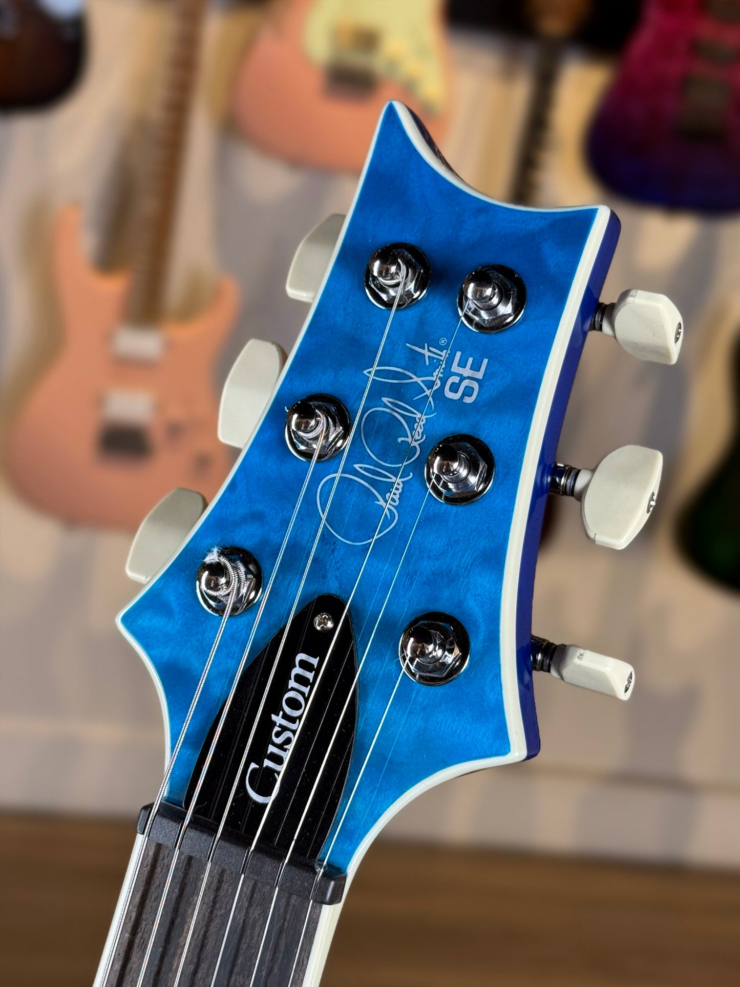 PRS SE Custom 24-08 Quilt | Lake Blue