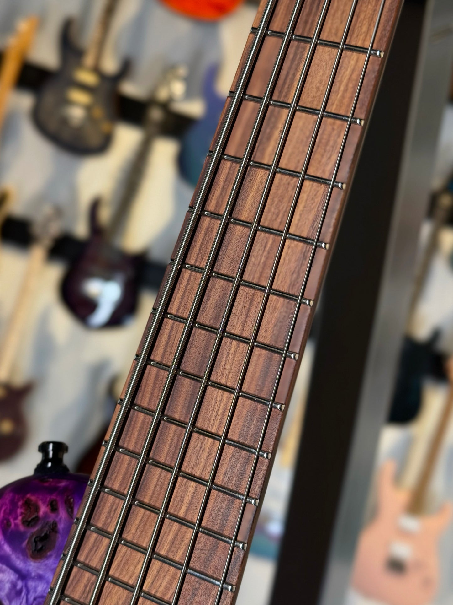 Mayones Cali 5 | Master Grade Magenta Burst Custom Color