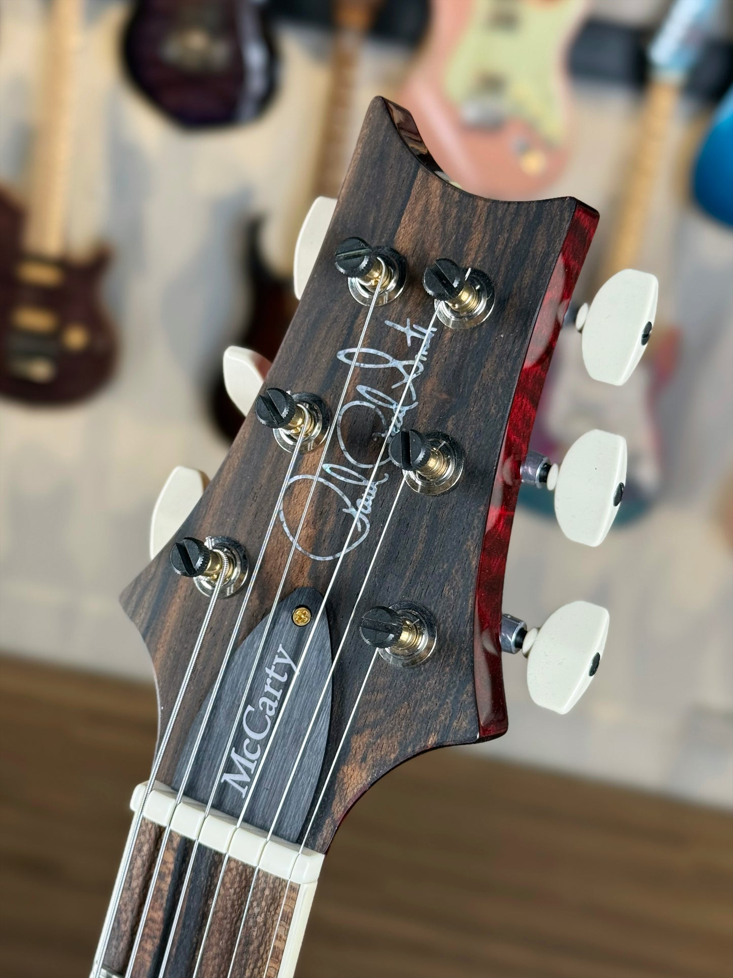 PRS McCarty Trem Wood Library "10" Top |  Red Tiger