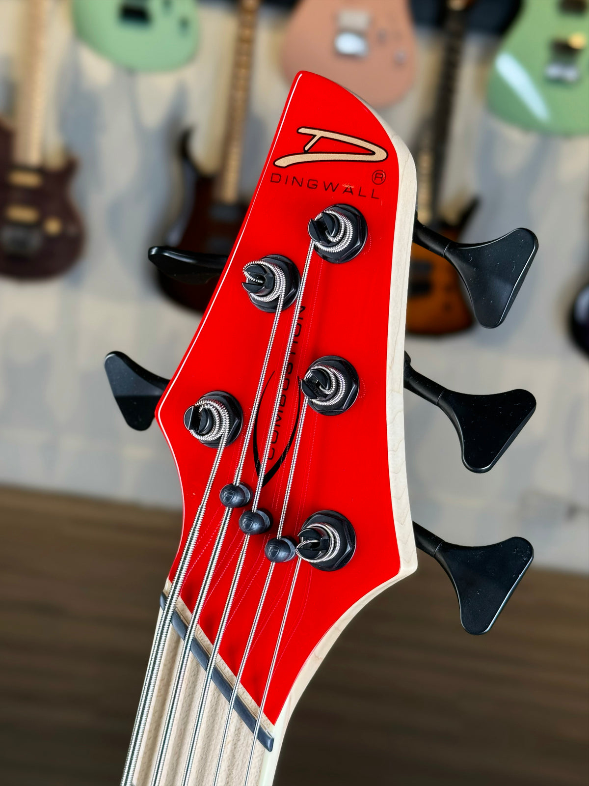 Dingwall Guitars Adam "Nolly" Getgood NG Signature 5 String Limited Edition | Gloss Ferrari Red (1 of 40)