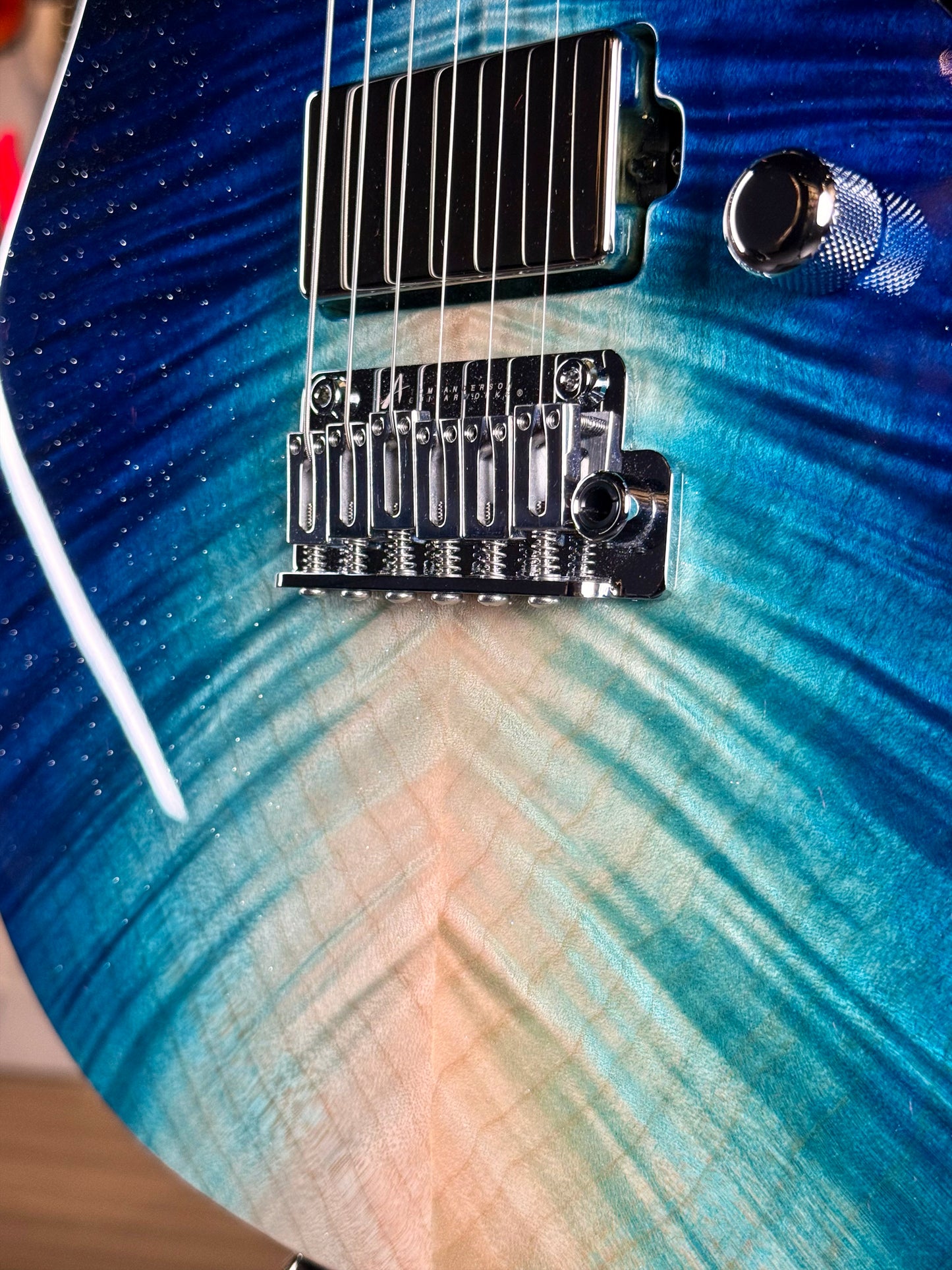 Tom Anderson Angel | Sheer Blue WakeSurf with Binding (Special Selection Top)