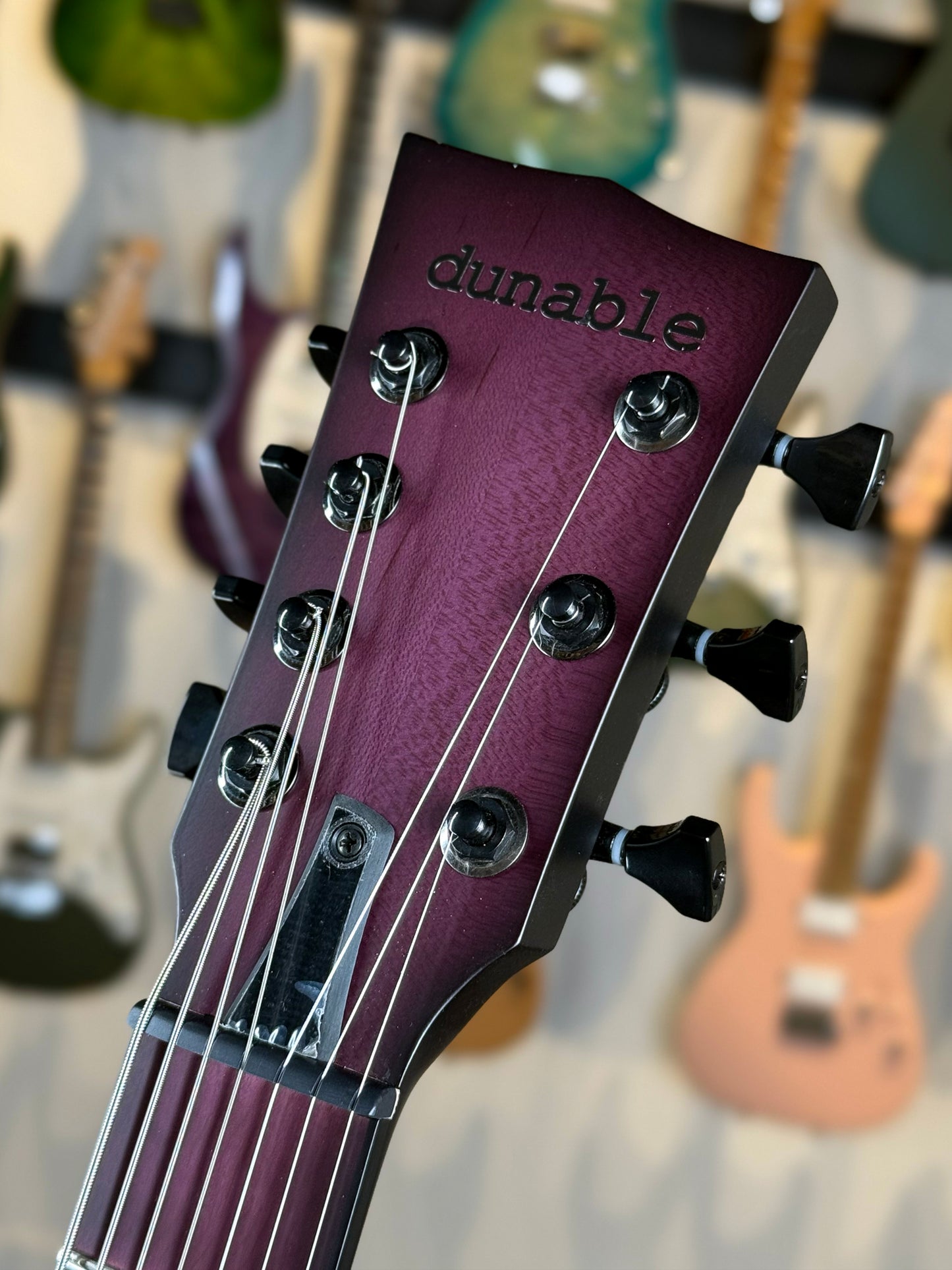 Dunable Gnarwhal 7 String USA Custom Shop | Trans Purple Burst