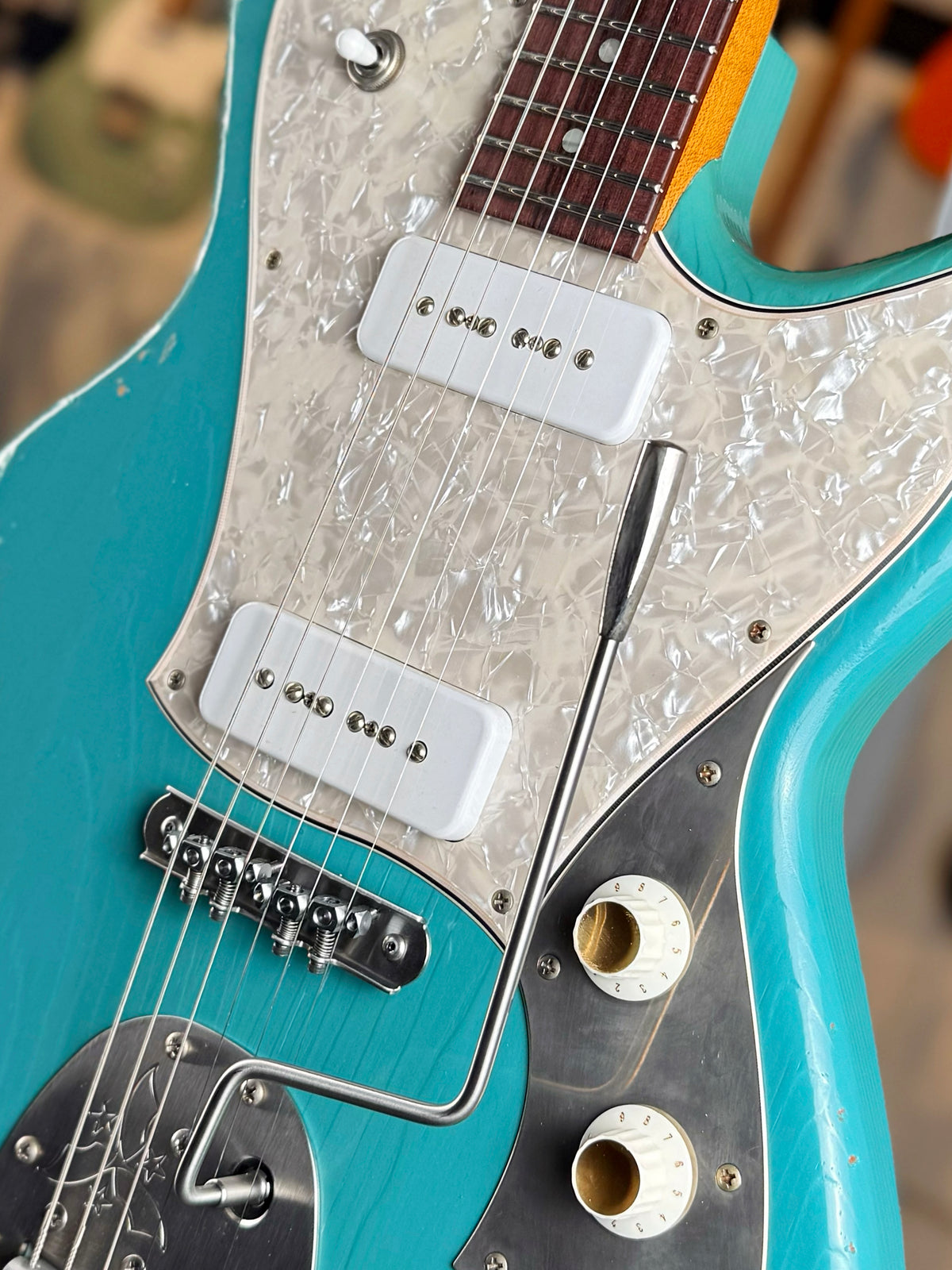 Novo Guitars Serus J Custom | Taos Turquoise