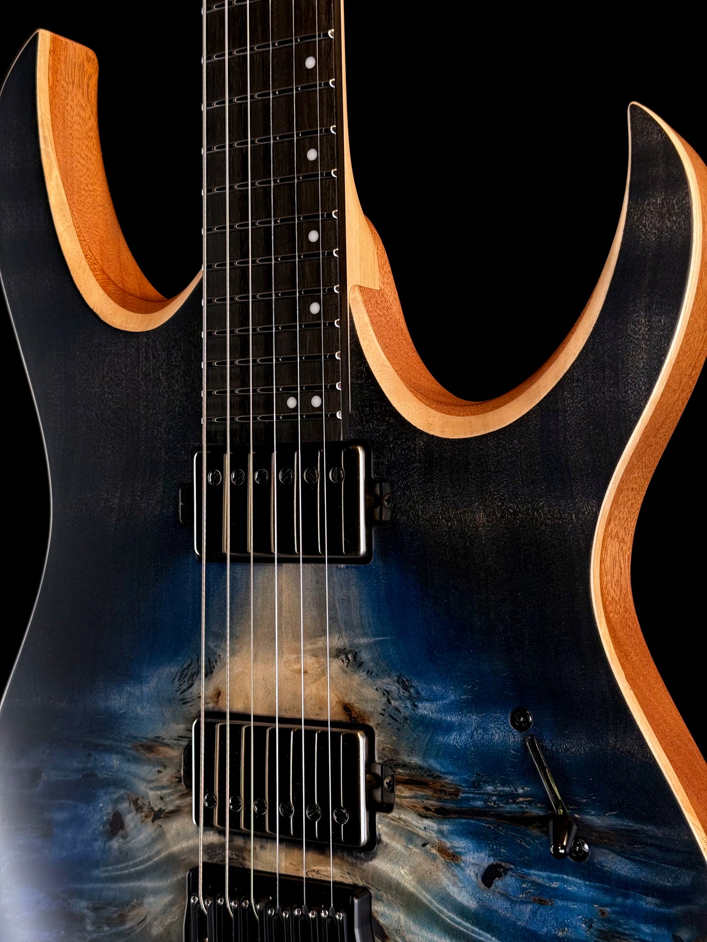 Mayones Duvell Elite 6 | Custom Color Blue Satin