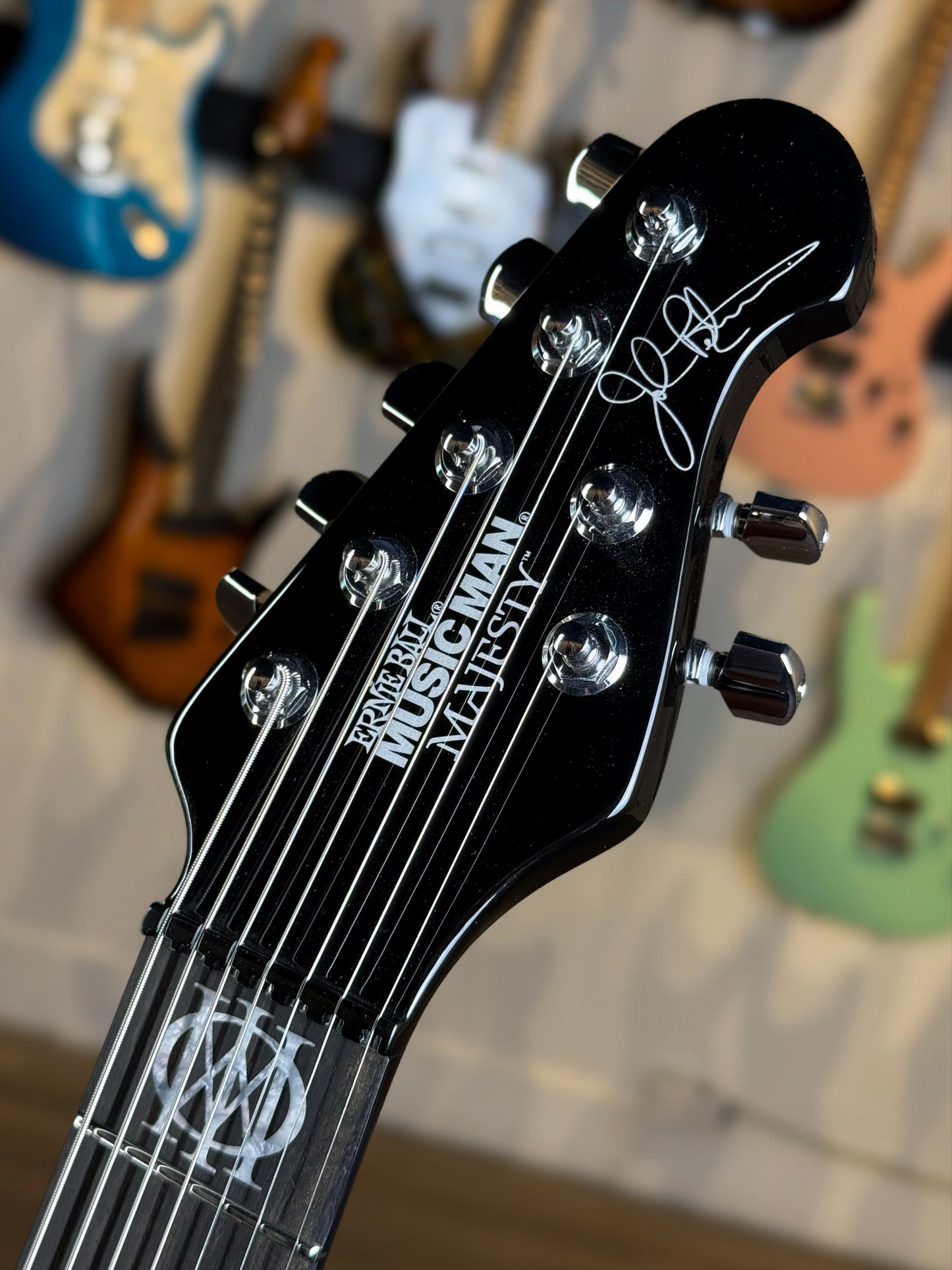Ernie Ball Music Man Majesty 7 Premium Select | Purple Nebula II