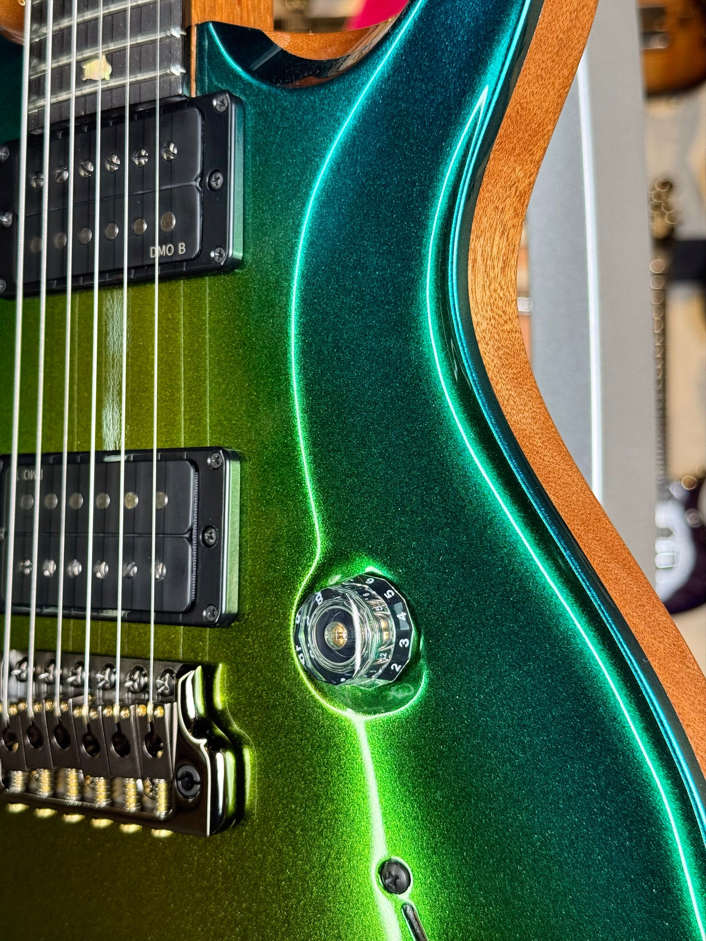 PRS Custom 24 Sprayer's Choice | Blue Green Sparkle Dragon's Breath