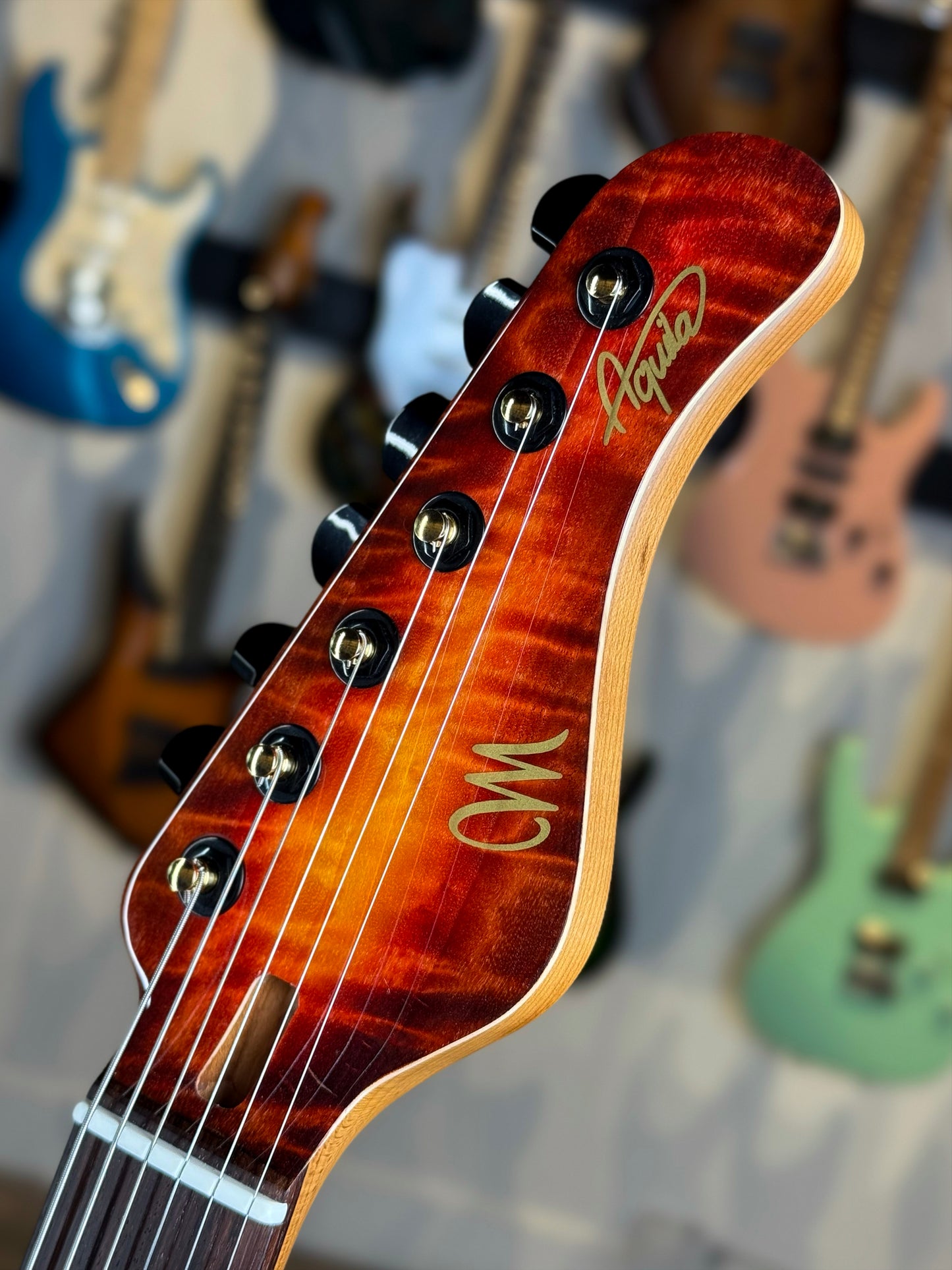 Mayones Aquila Elite V24 S 6 | Lava Burst Gloss