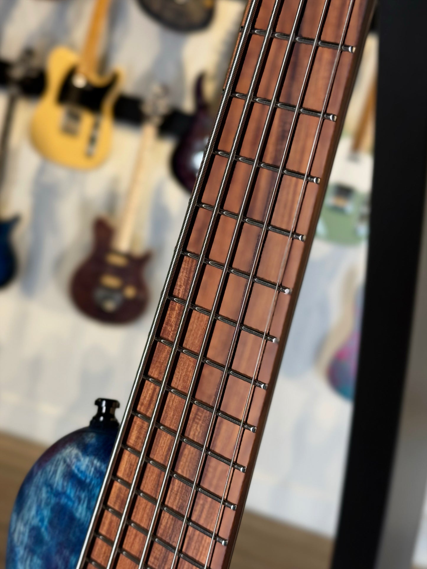 Mayones Cali 5 | Oil Spill Blue Custom Color
