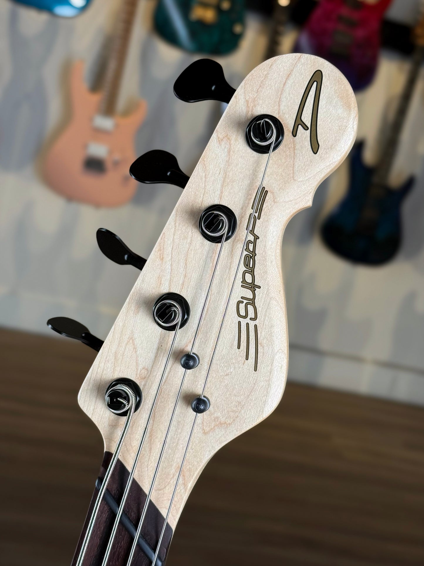 Dingwall Guitars SP1 4 String | Gloss Dark Candy Green