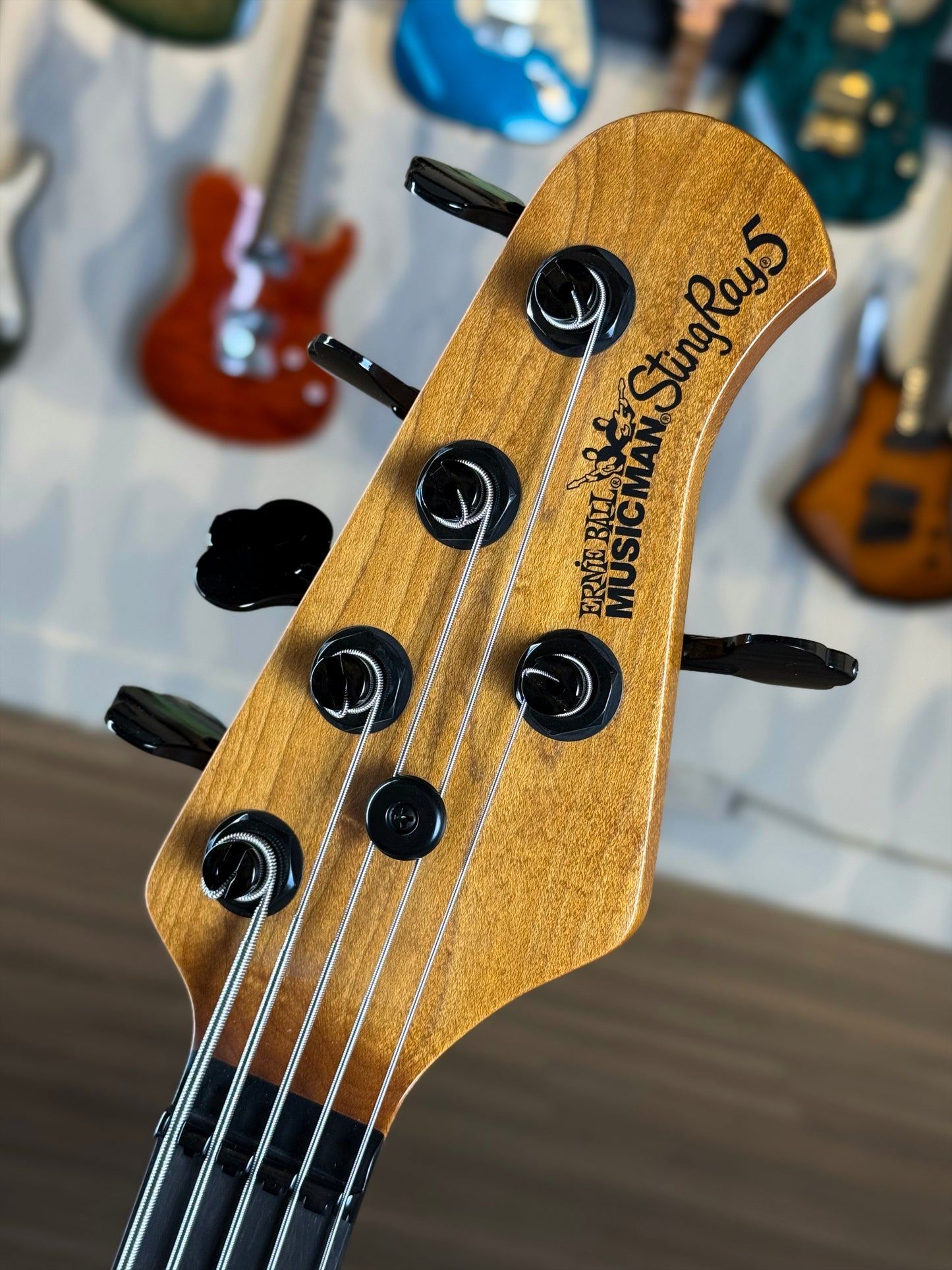 Ernie Ball Music Man Stingray 5 Special HH | Mean Blue Burst