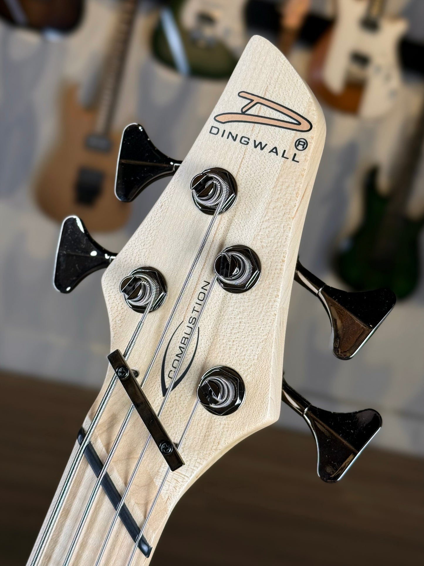 Dingwall Guitars Combustion C3 4 String | Ultravioletburst Quilt