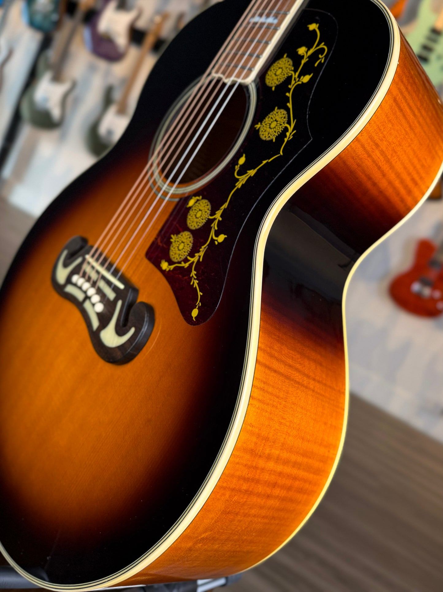 Tokai J200 Jumbo Acoustic | Sunburst