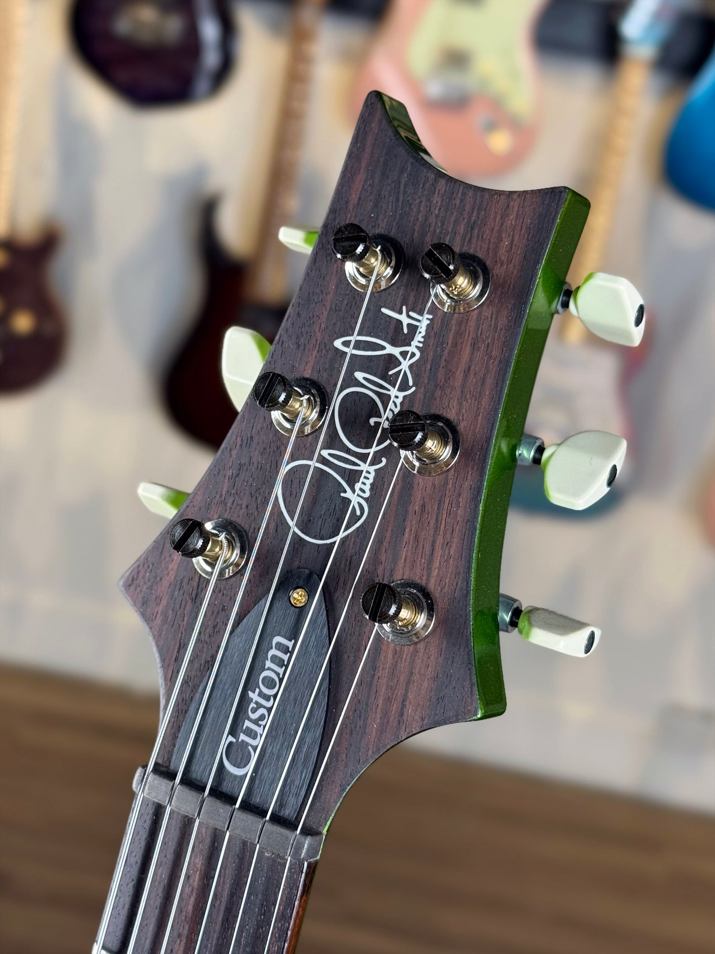 PRS Custom 24-08 Sprayer's Choice | Electric Lime