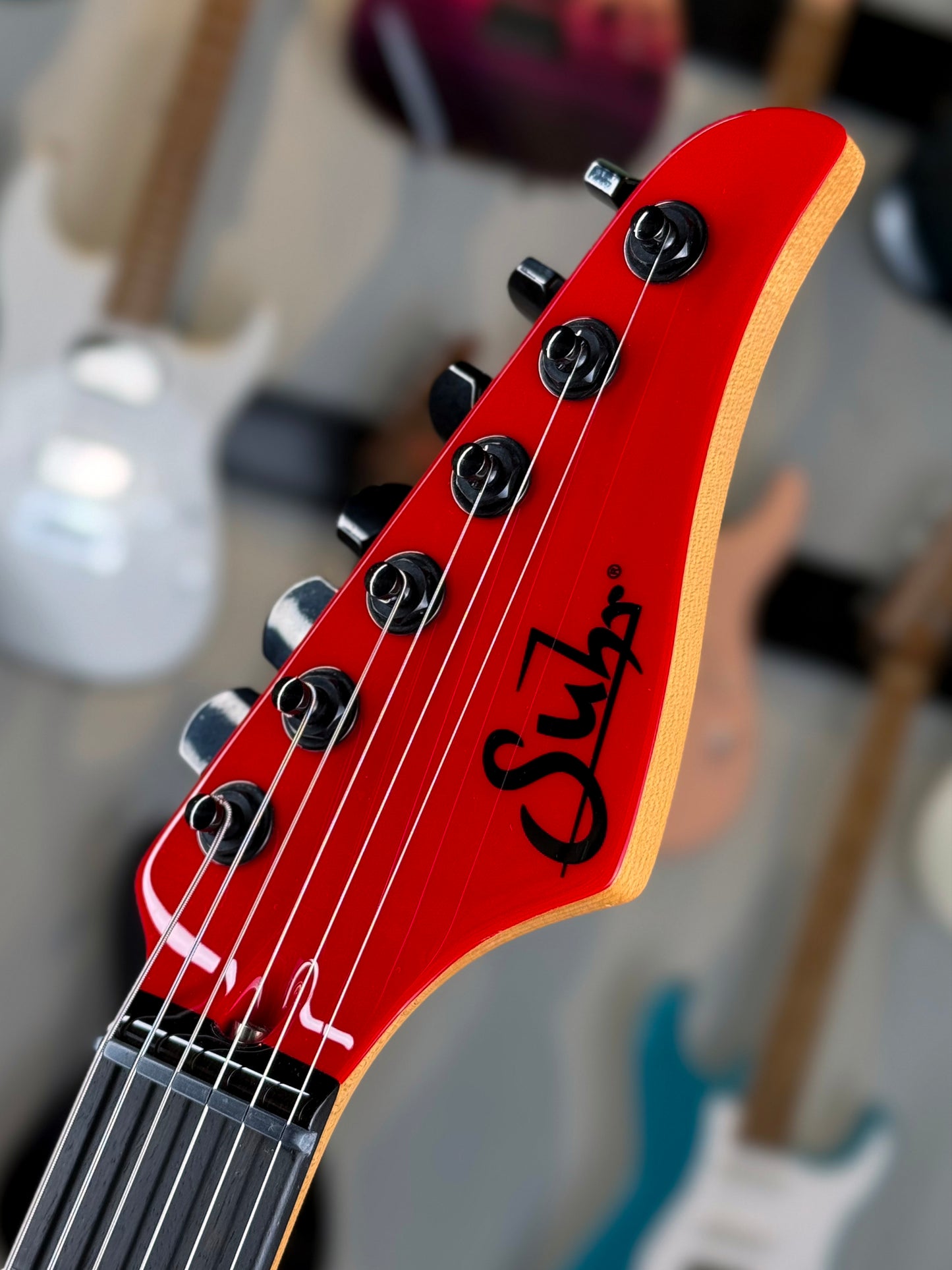 Suhr Andy Wood 10th Anniversary Modern T | Rosso Corsa