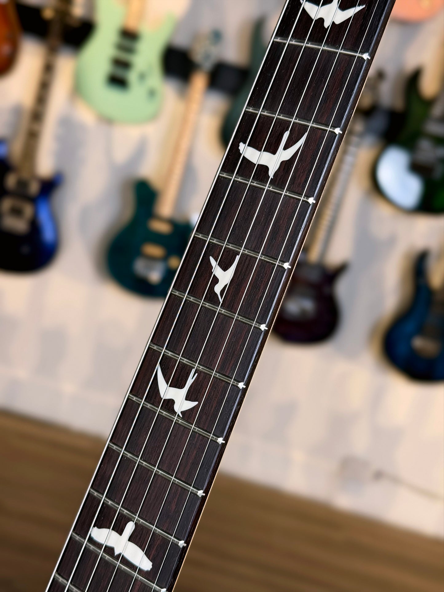 PRS CE 24 Sprayer's Choice | Faded Abalone with Blue/Green Colorshift Sparkle Back (Hand Selected Top)