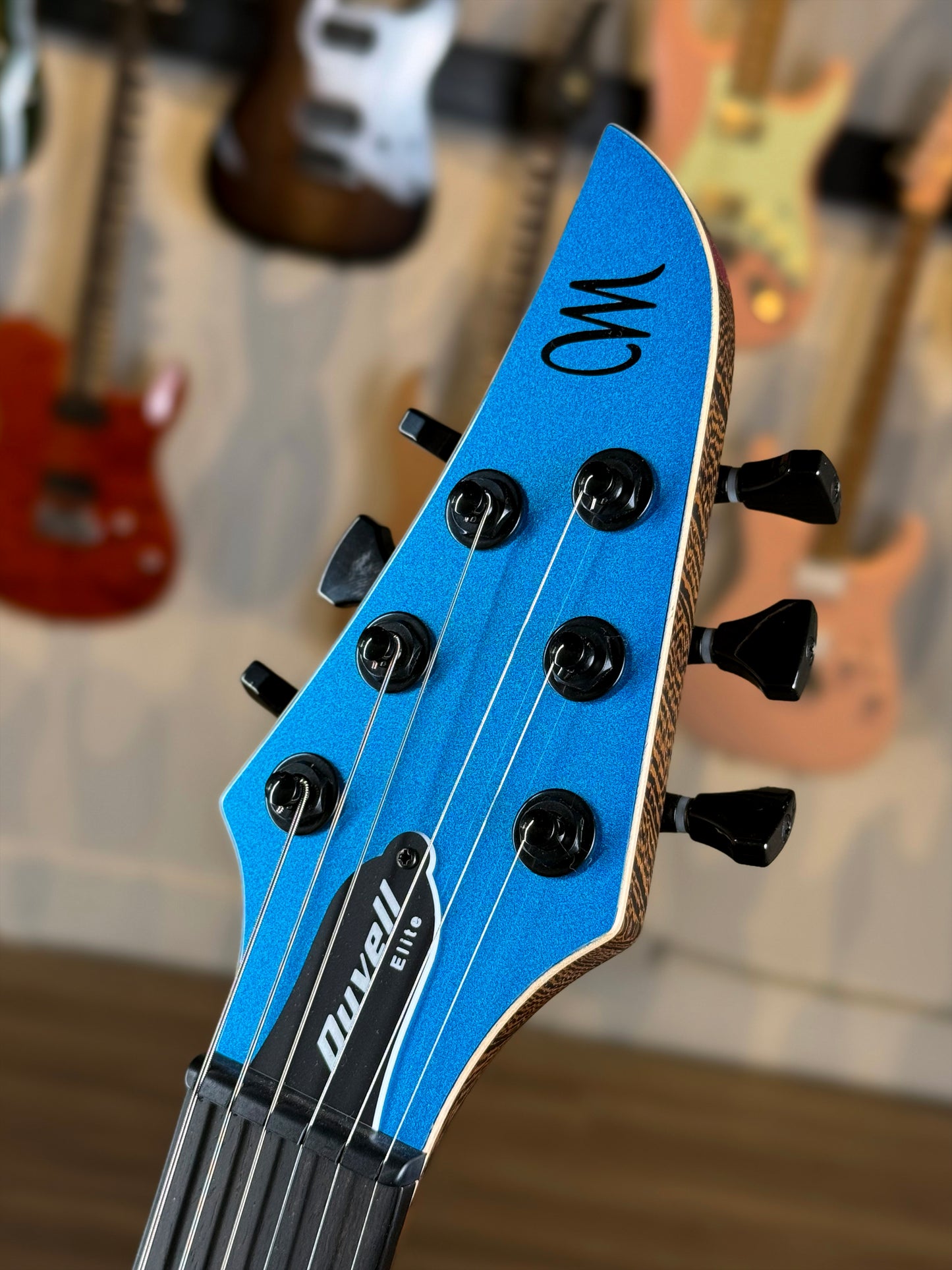 Mayones Duvell Elite 6 | Monolith Custom Ice Blue Metallic