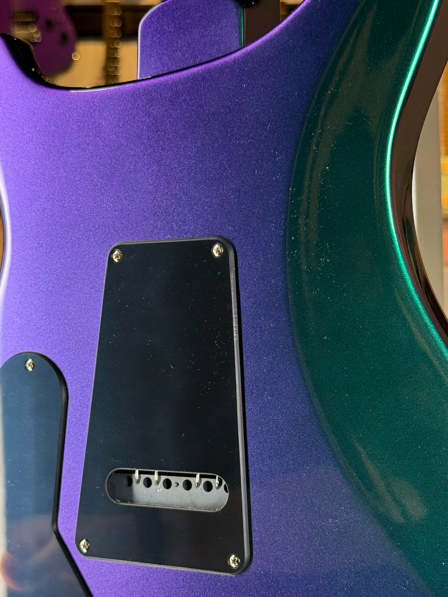 PRS S2 Custom 24-08 Sprayer's Choice | Green to Purple Teardrop Burst Colorshift