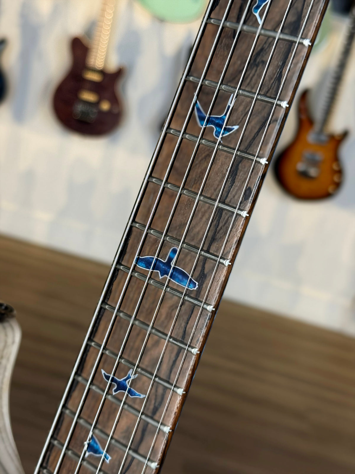 PRS Private Stock Custom 24 | Ziricote/Aqua Violet