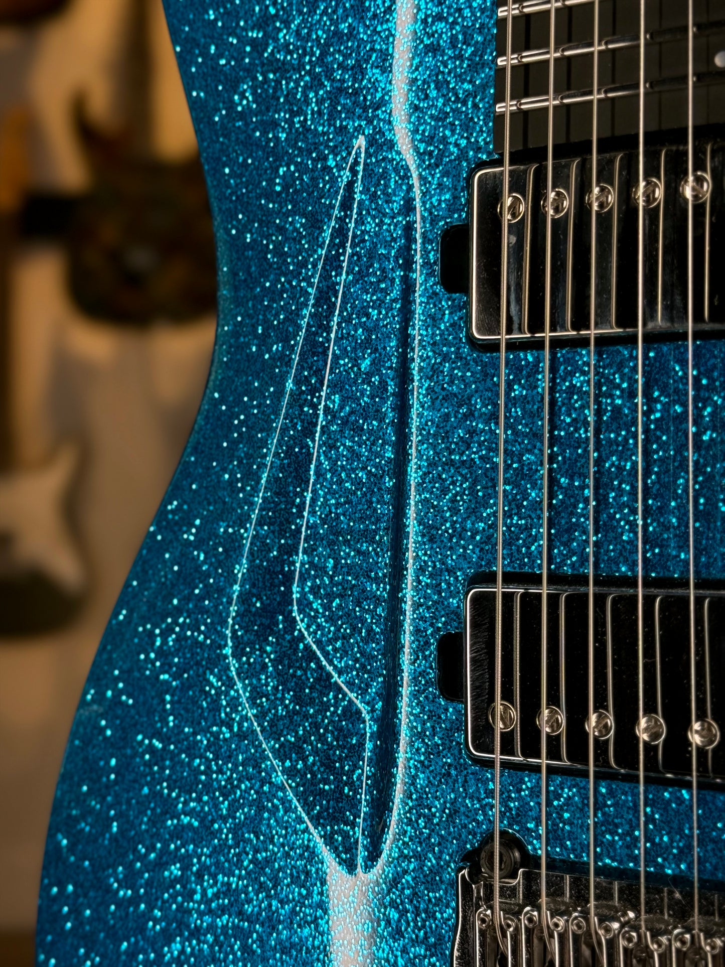 Aristides 060 | Deep Sky Blue Sparkle