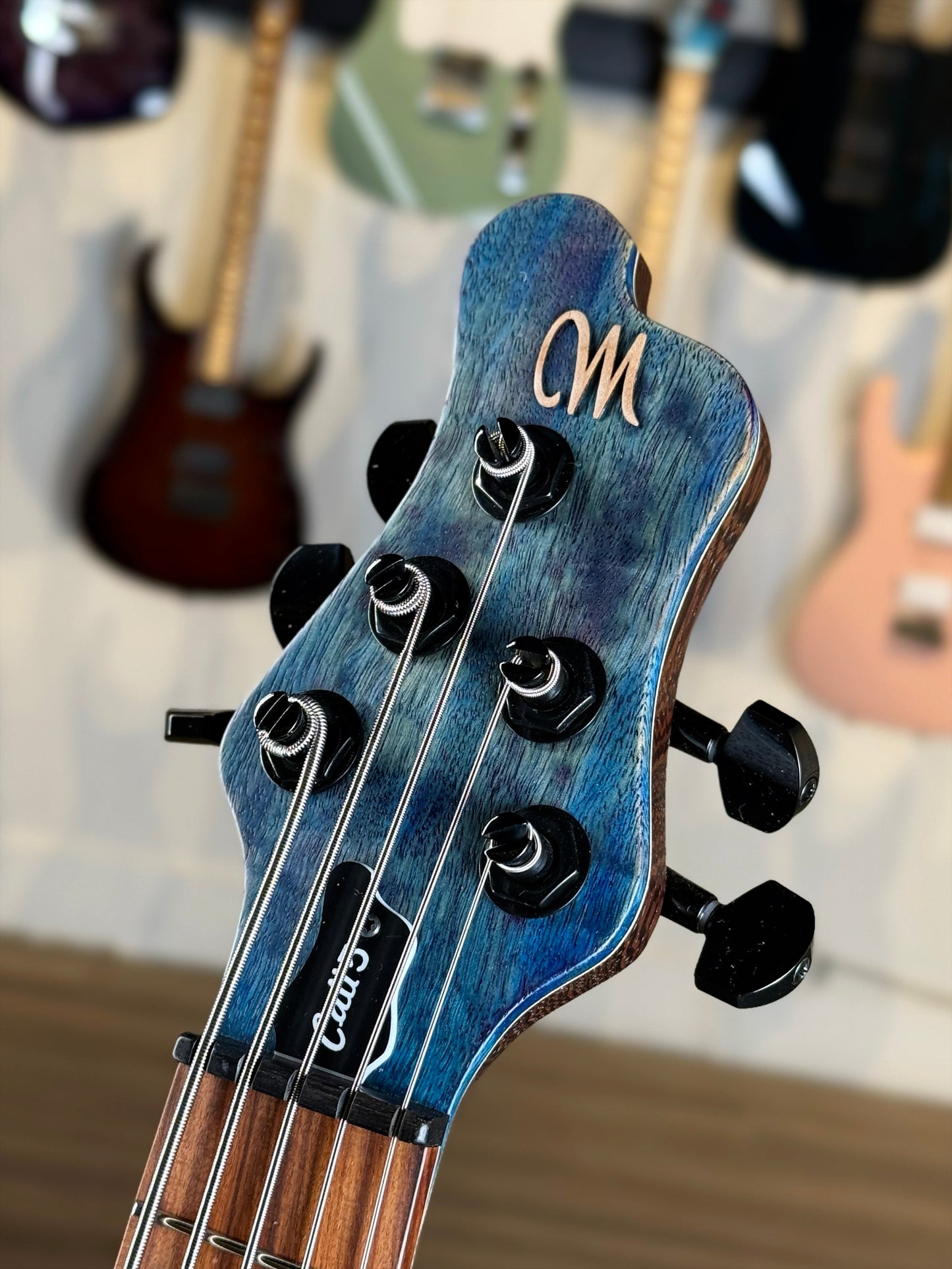 Mayones Cali 5 | Oil Spill Blue Custom Color