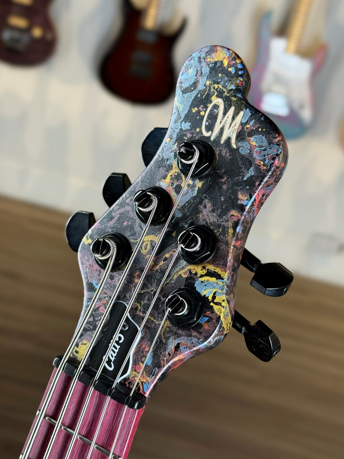 Mayones Cali 5 | Multicolor Graffiti Splatter Custom Color