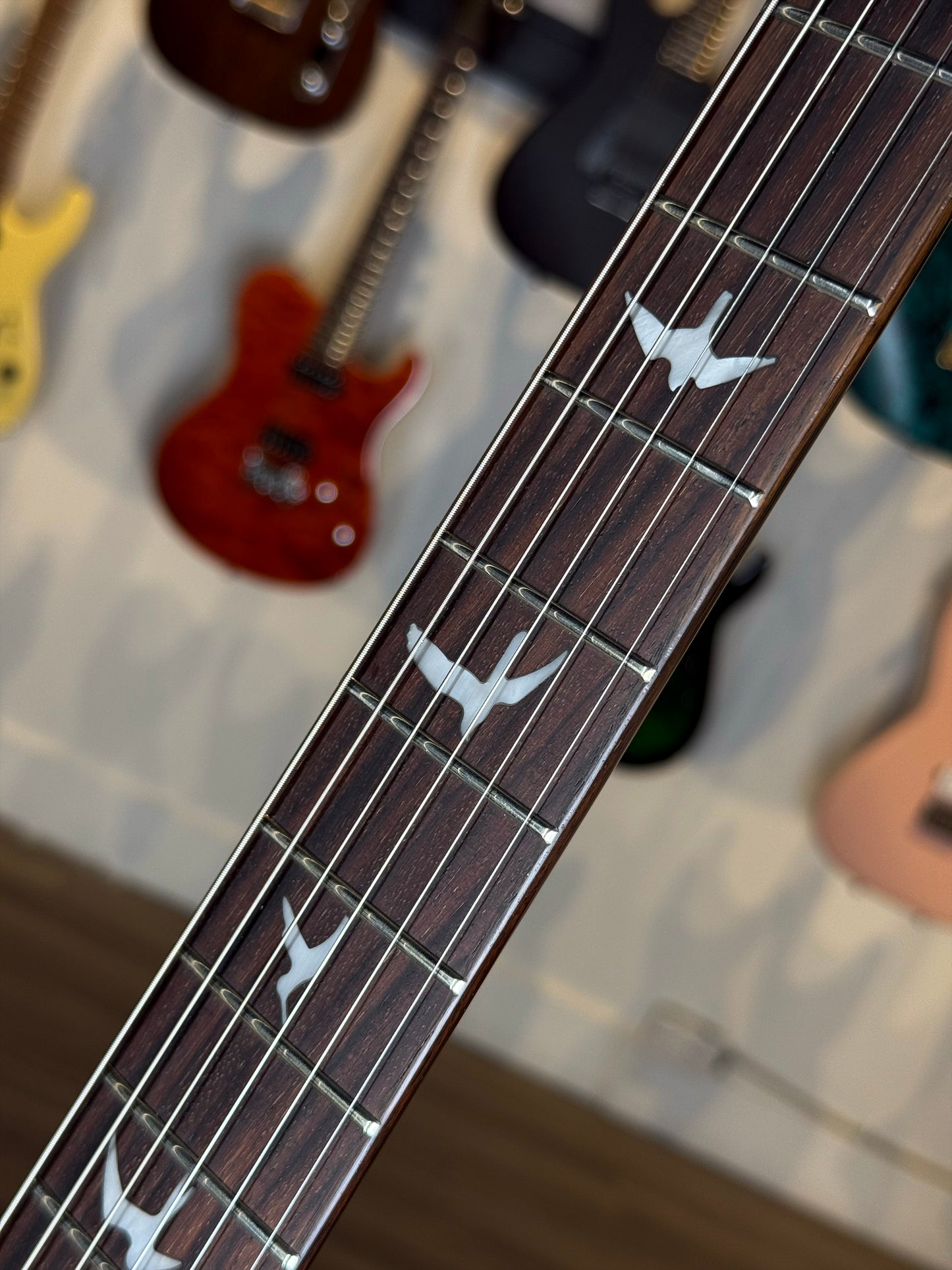 PRS SE Custom 24 | Orange Tiger Smokeburst