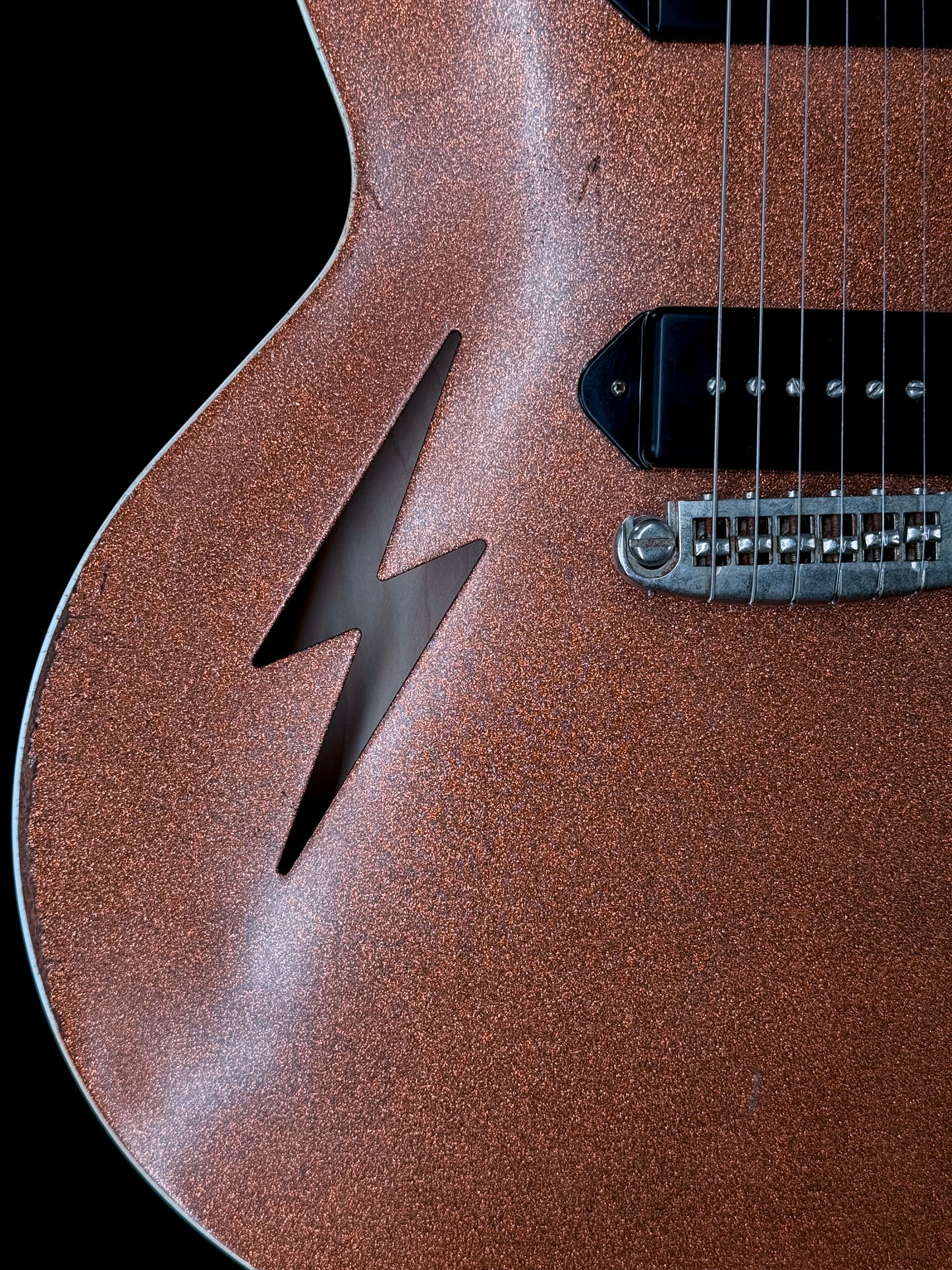 Rock N Roll Relics Lightning | Copper Sparkle