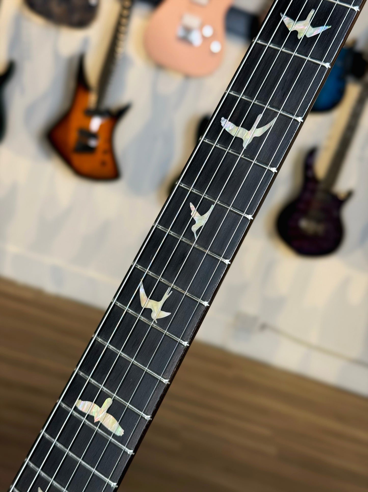 PRS Custom 24 Artist Top Wood Library Sprayer's Choice | Orchid Glow