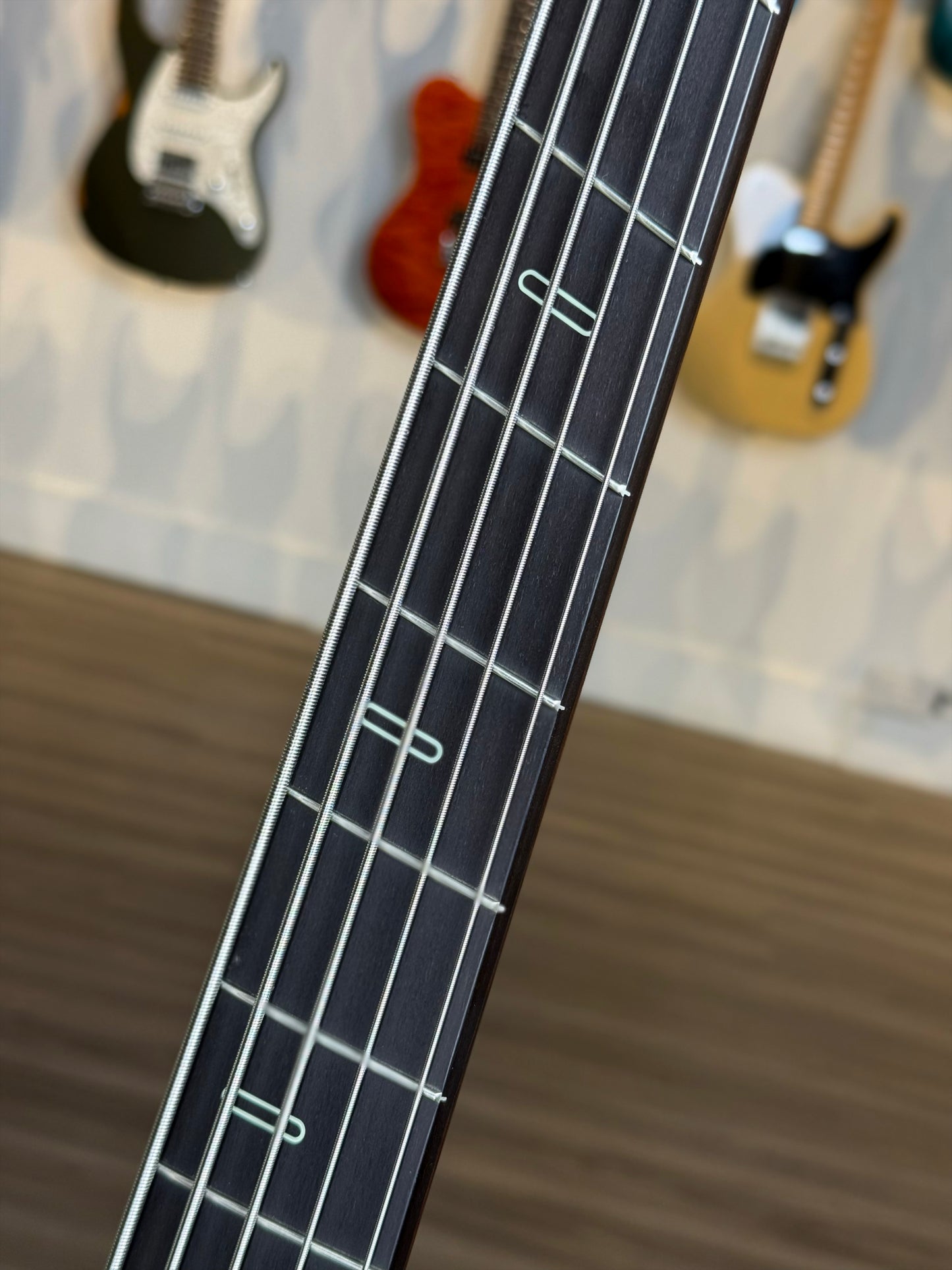 Dingwall Guitars Custom Shop Z3 5 String | Purple to Natural Reverseburst