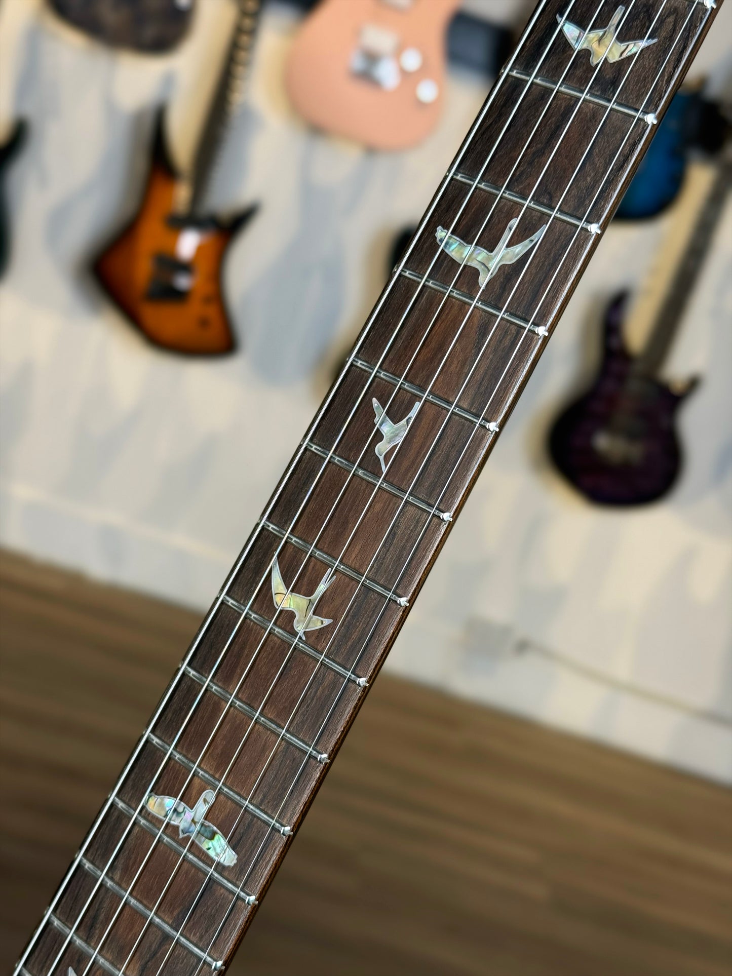PRS Custom 24-08 "10 Top" Wood Library Limited Edition | Private Stock Sage/Natural Back