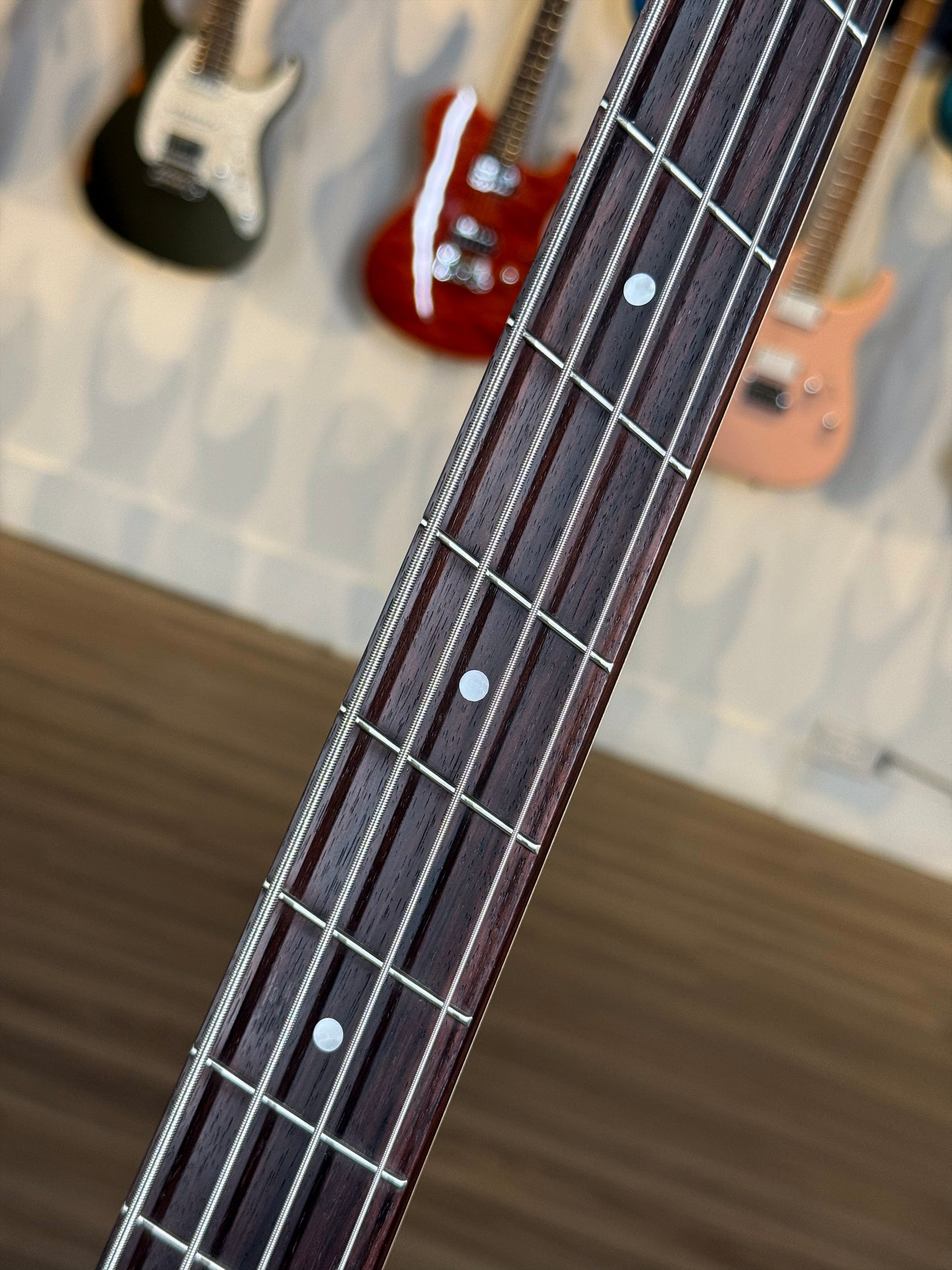 Dingwall Guitars SP1 4 String | Gloss Dark Candy Green
