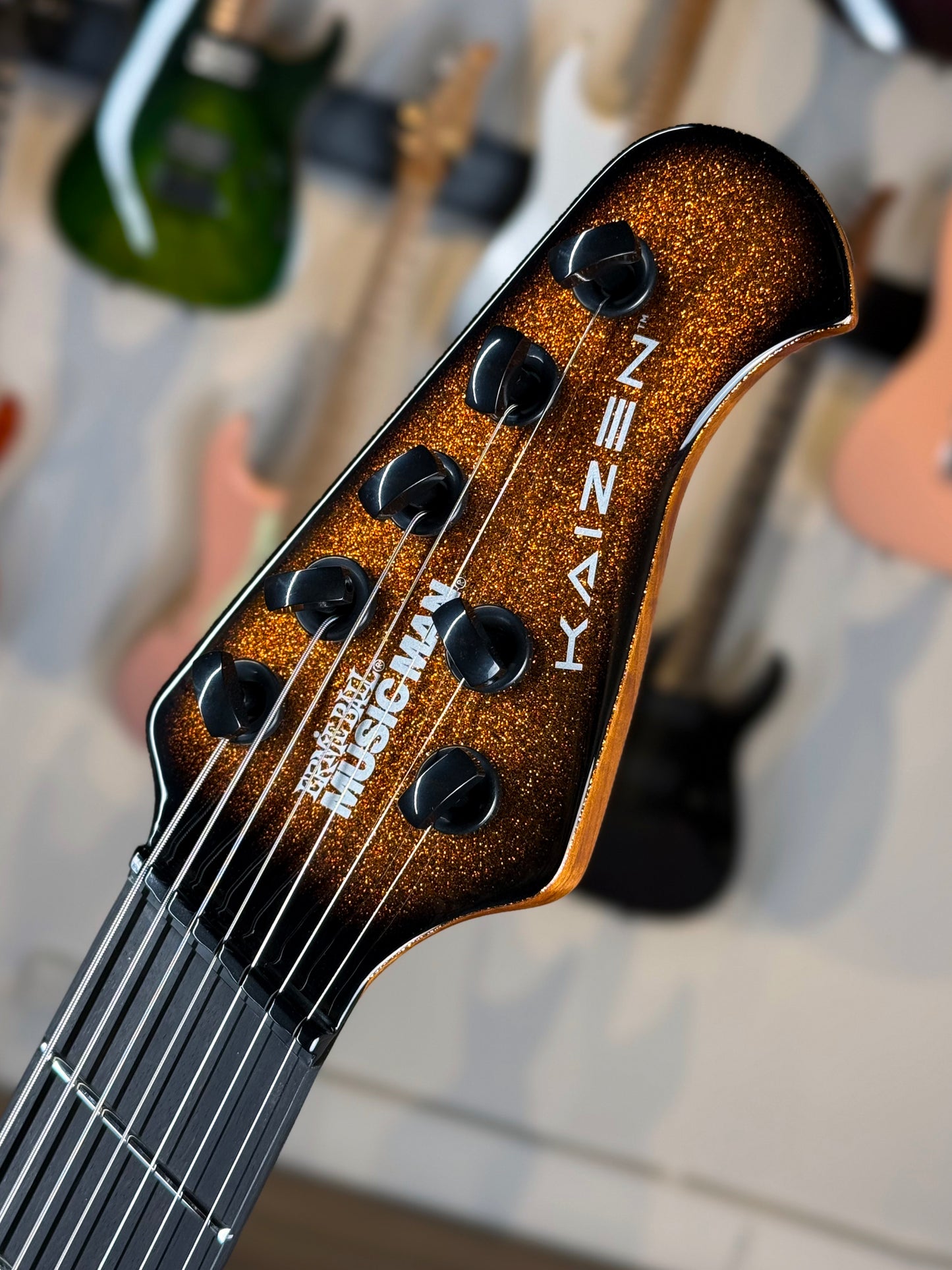 Ernie Ball Music Man Kaizen 7 | Ember Burst