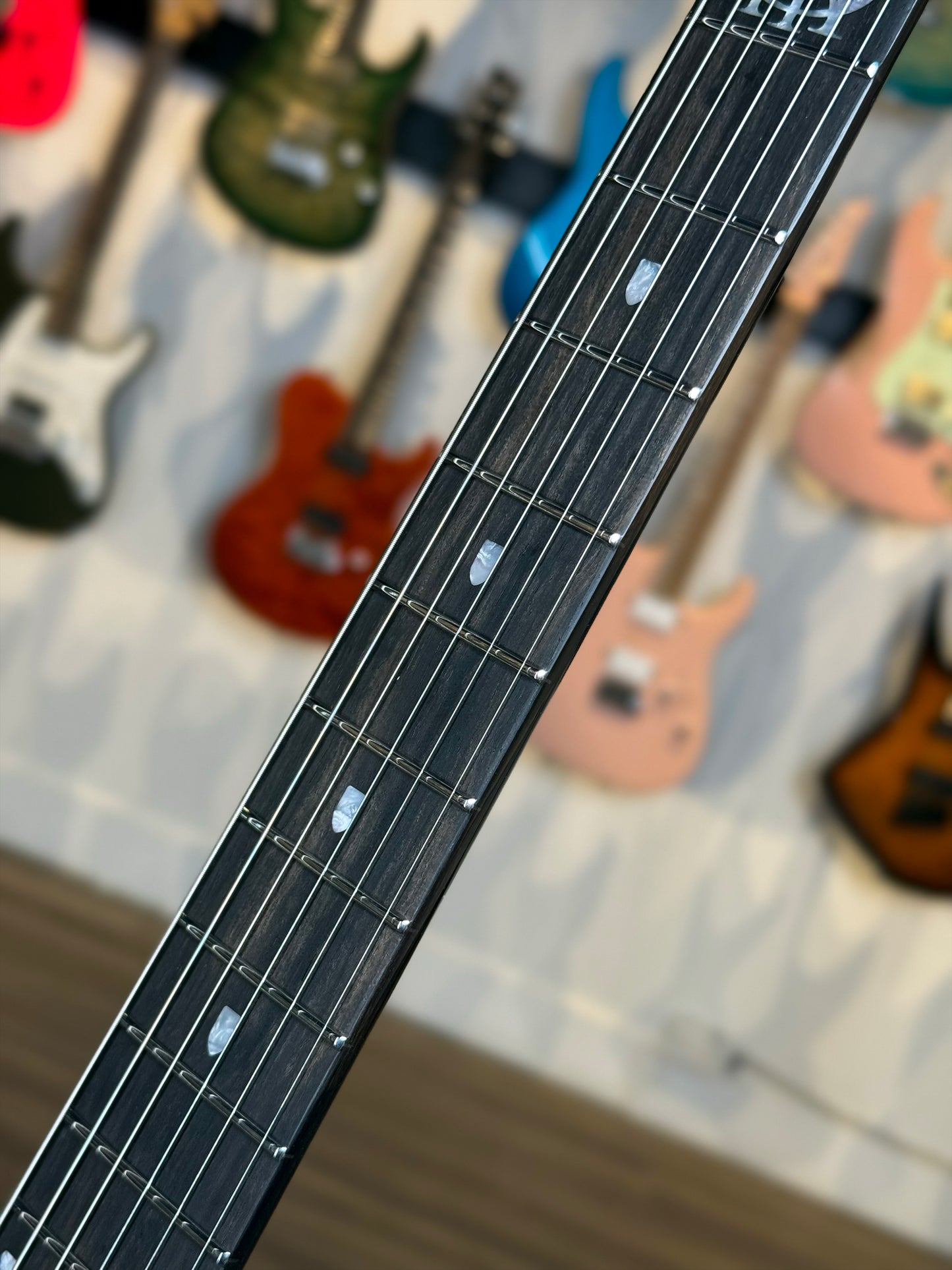 Ernie Ball Music Man Majesty 6 Premium Select | Purple Nebula II