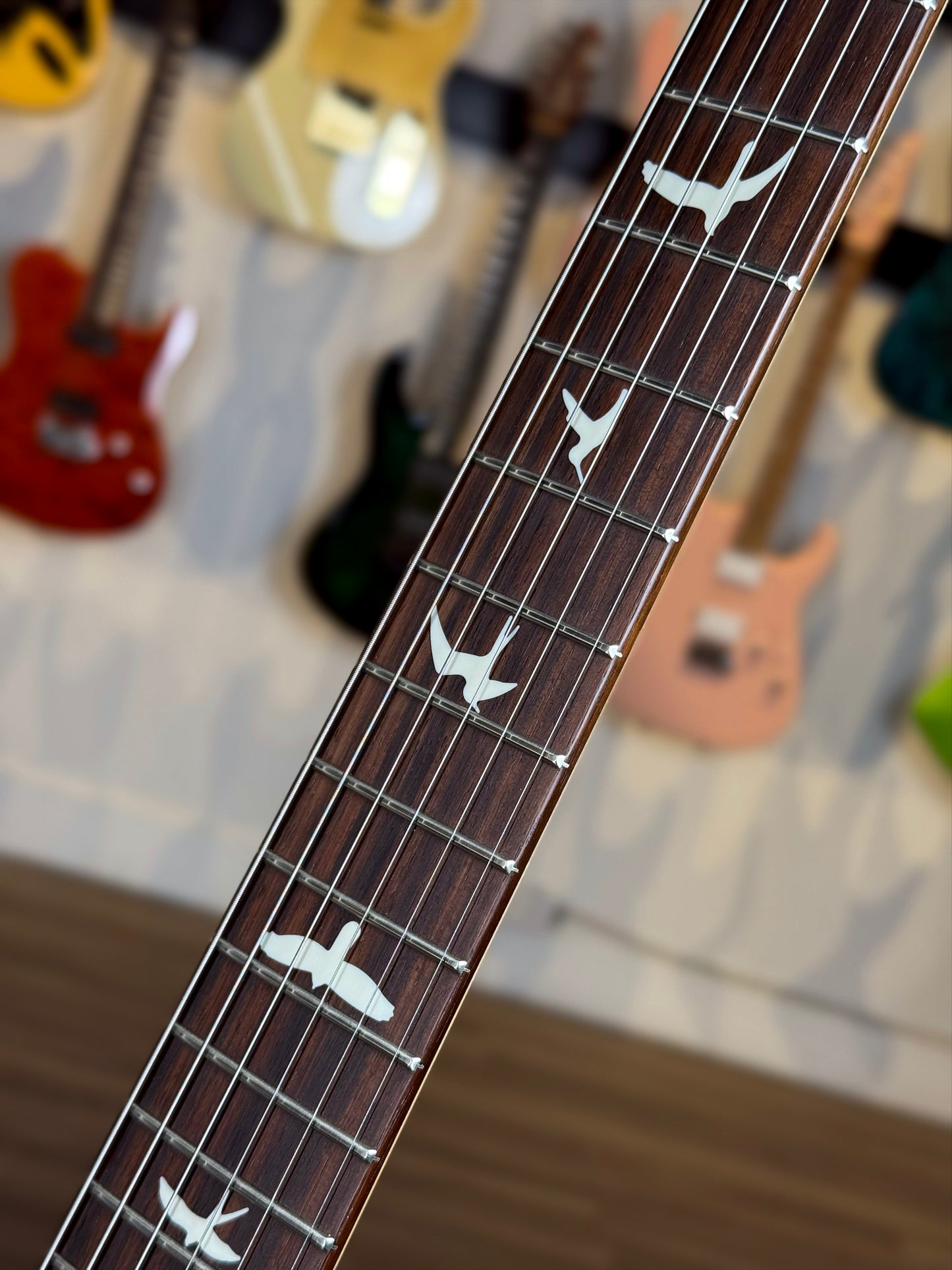 PRS CE 24 | Custom Color Trans Blue Green Burst (Hand Selected Top)