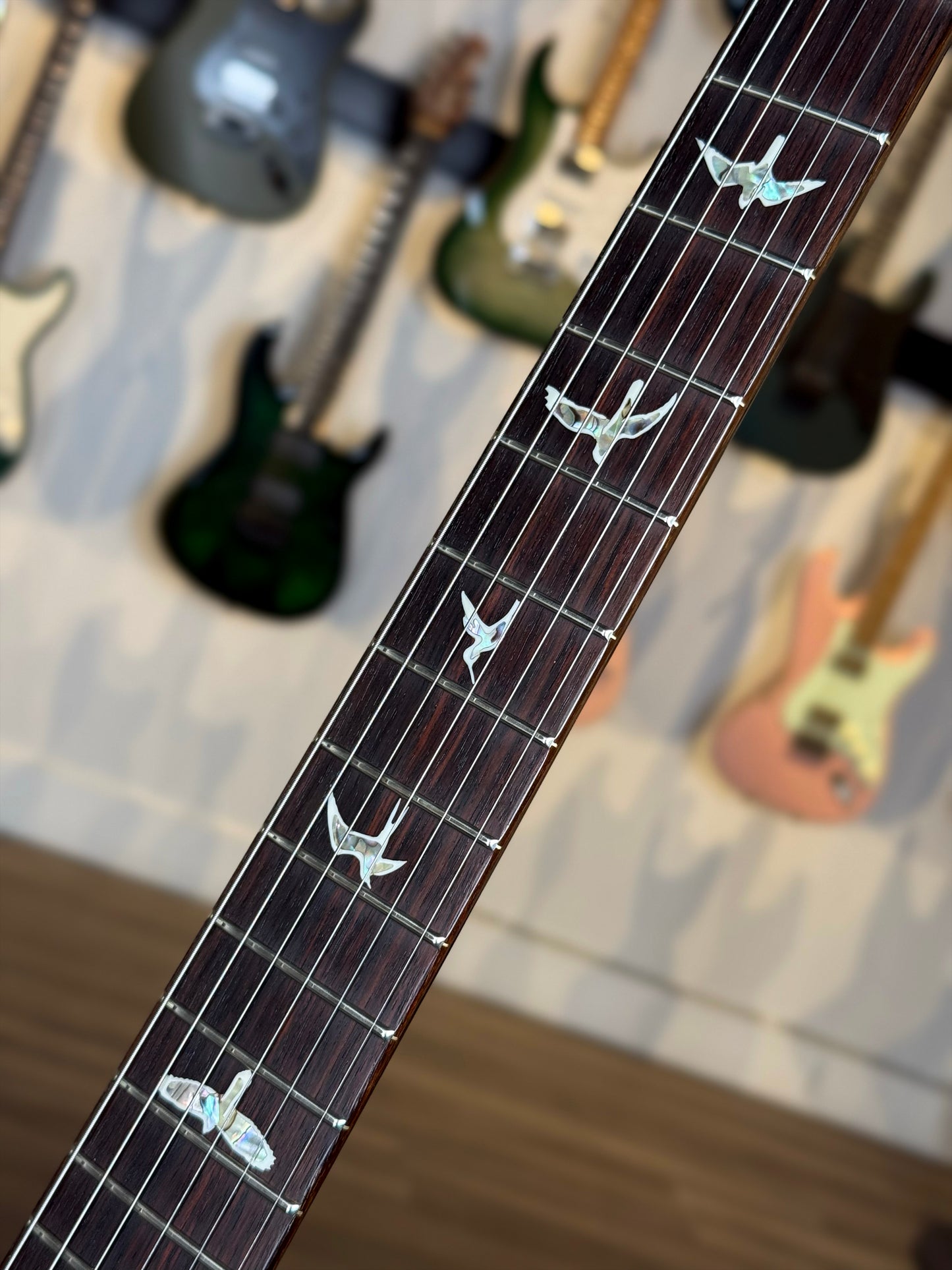 PRS Custom 24 "10 Top" | Purple Mist Wraparound Smokeburst