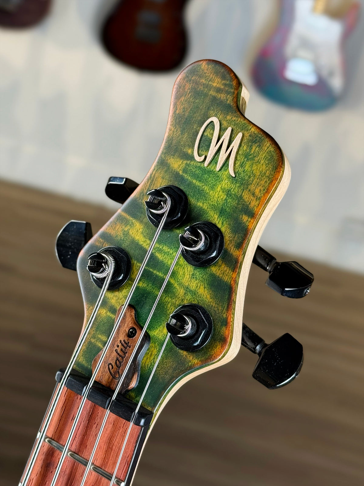Mayones Cali 4 | Emerald Green Custom Color