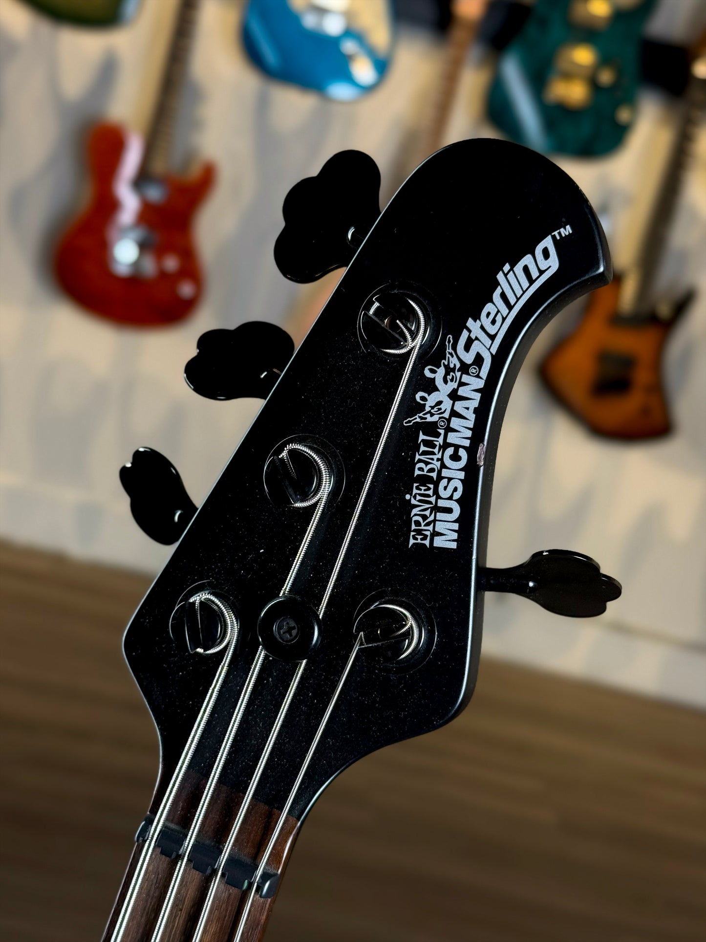Ernie Ball Music Man Sterling 4 H | Stealth Black (Pre-Owned)