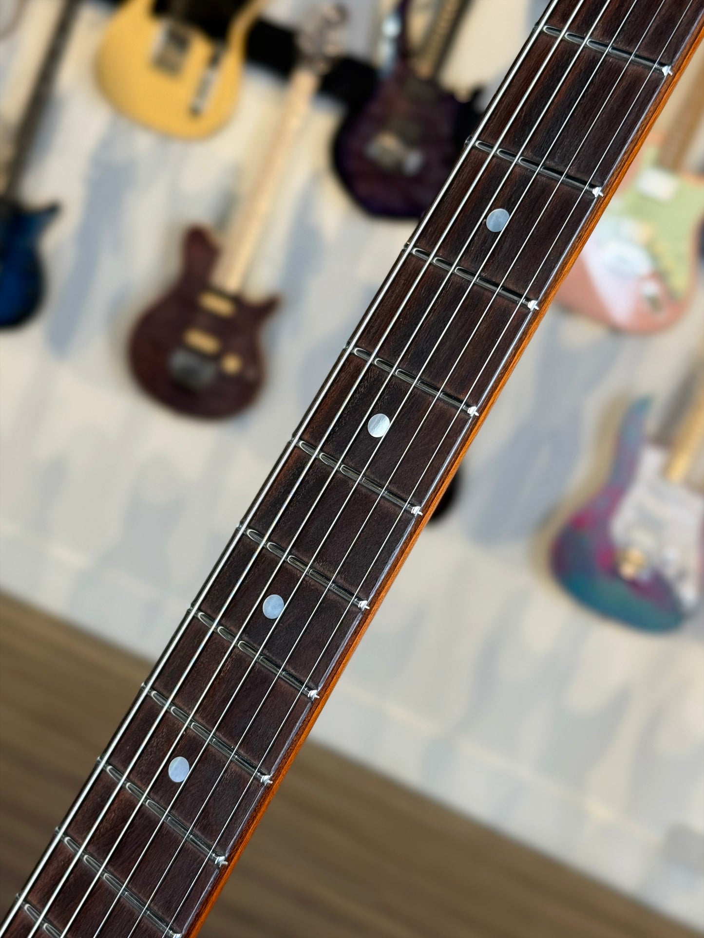 Suhr Guthrie Govan Signature Custom Modern | Faded Trans Whale Blue Burst (Pre-Owned)