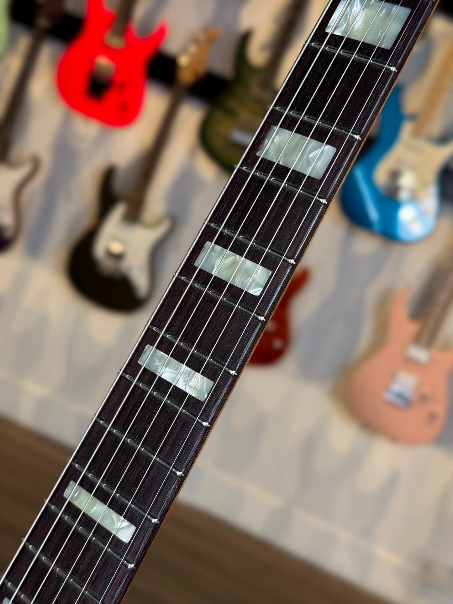 Novo Guitars Serus J Custom | Lake Como Blue
