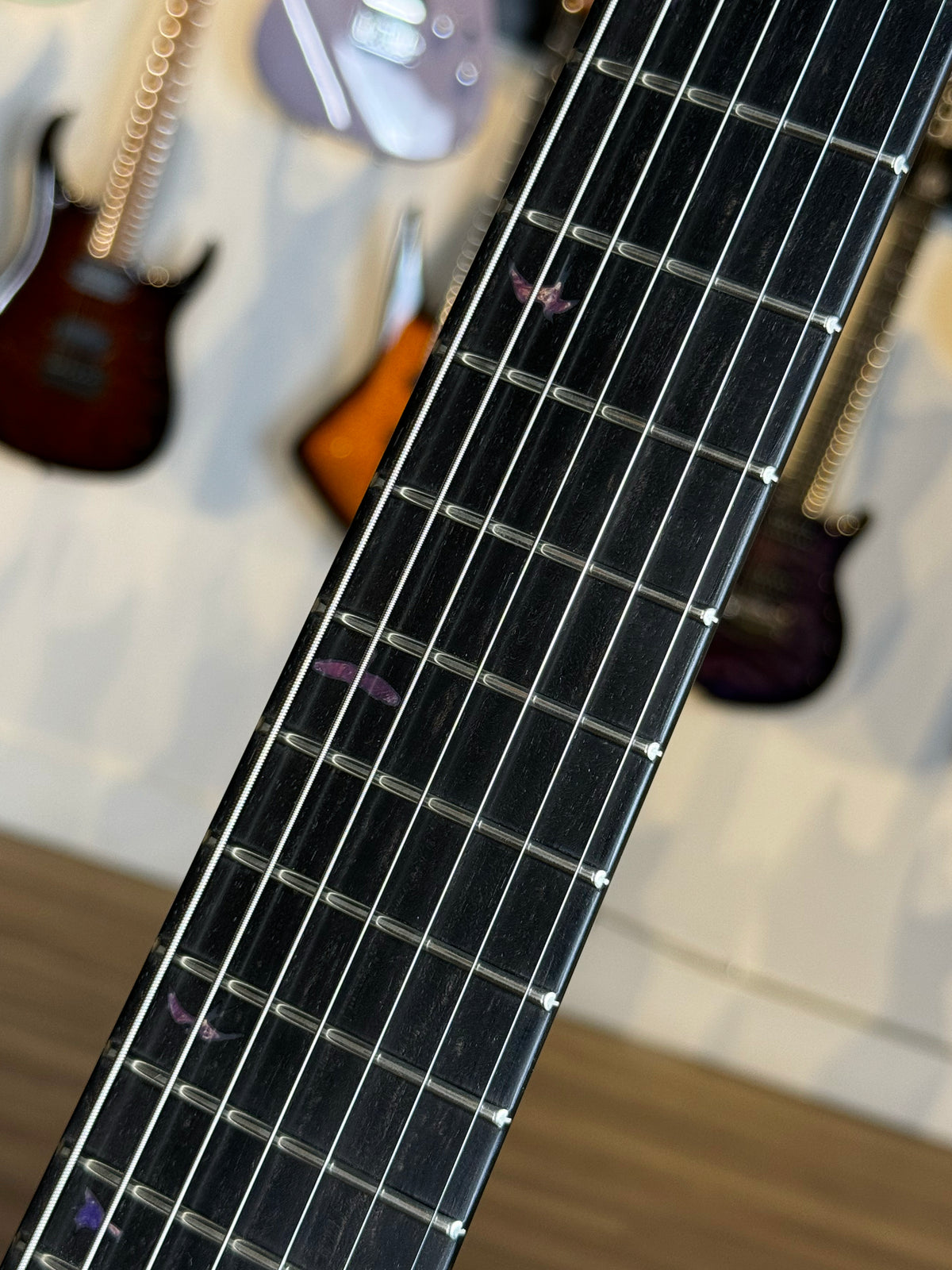 PRS Private Stock Custom 24 7 String | Ultraviolet Smokeburst