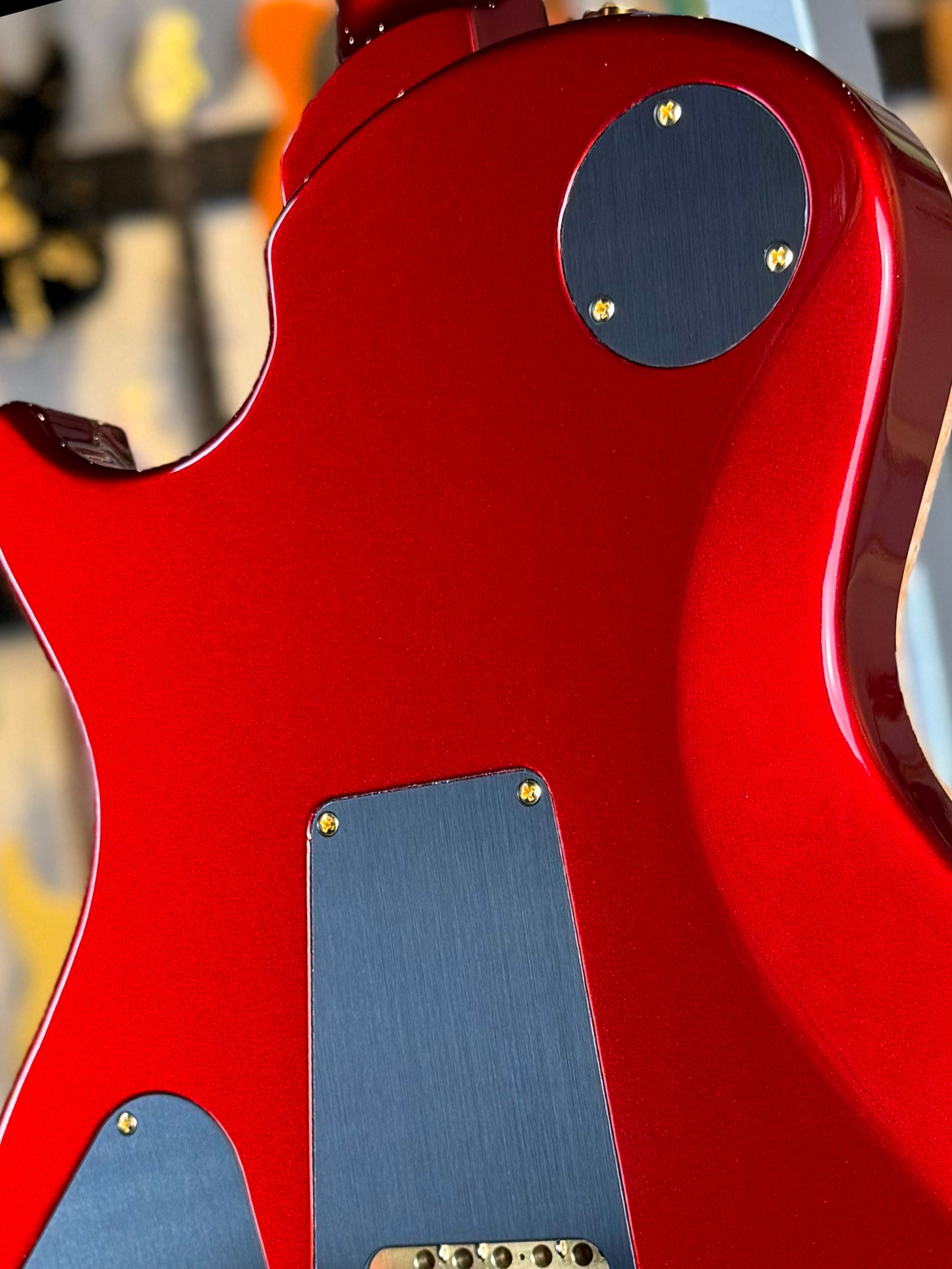 PRS Mark Tremonti Signature "10 Top" Sprayer's Choice | Charcoal Cherry Burst/Candy Apple Red Back