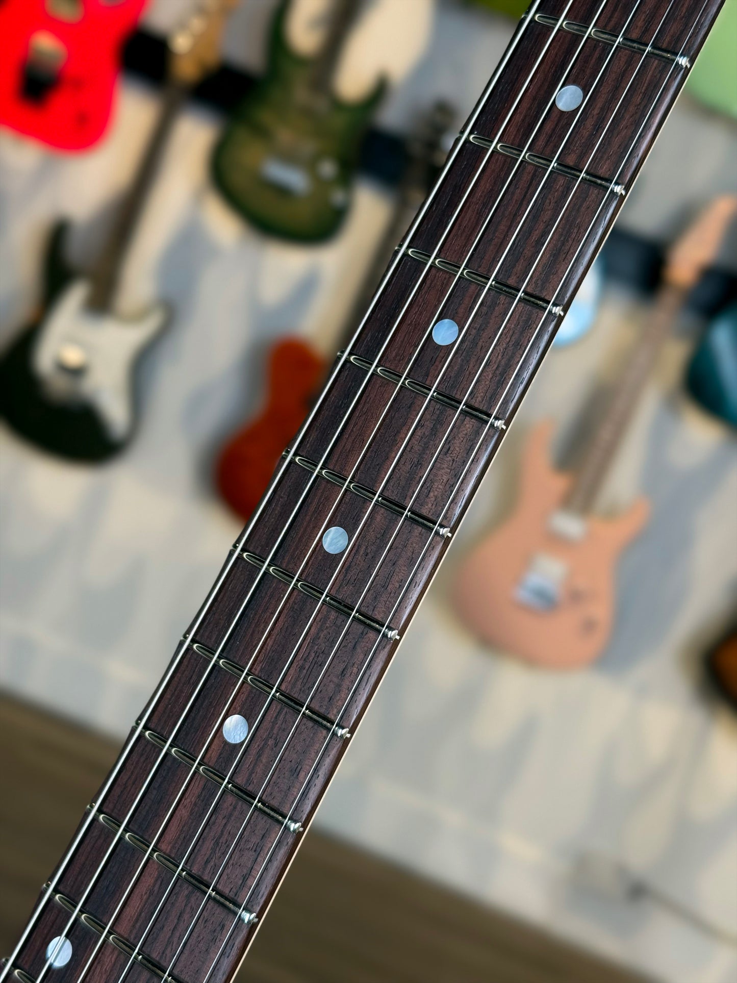 James Tyler Guitars Studio Elite HDX | Trans Fuchsia Over Antarctic Smear
