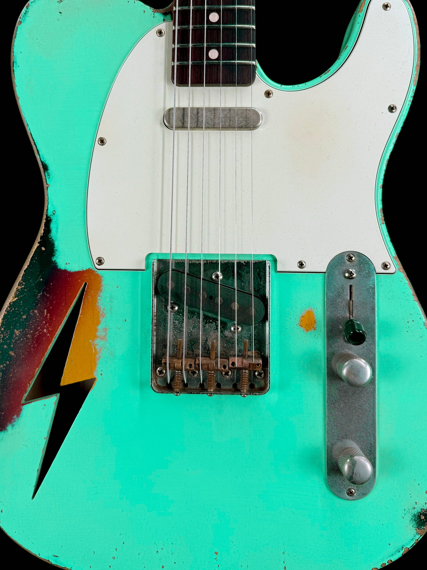 Rock N Roll Relics Richards Master Build Prototype | Seafoam Burst