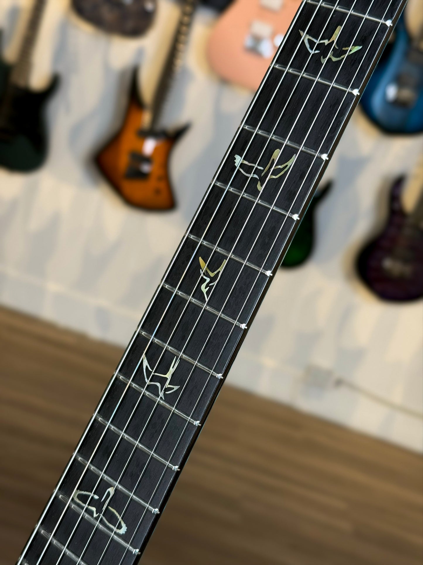 PRS Special 22 Semi-Hollow "10 Top" Sprayer's Choice Wood Library | Trans Blue/Green