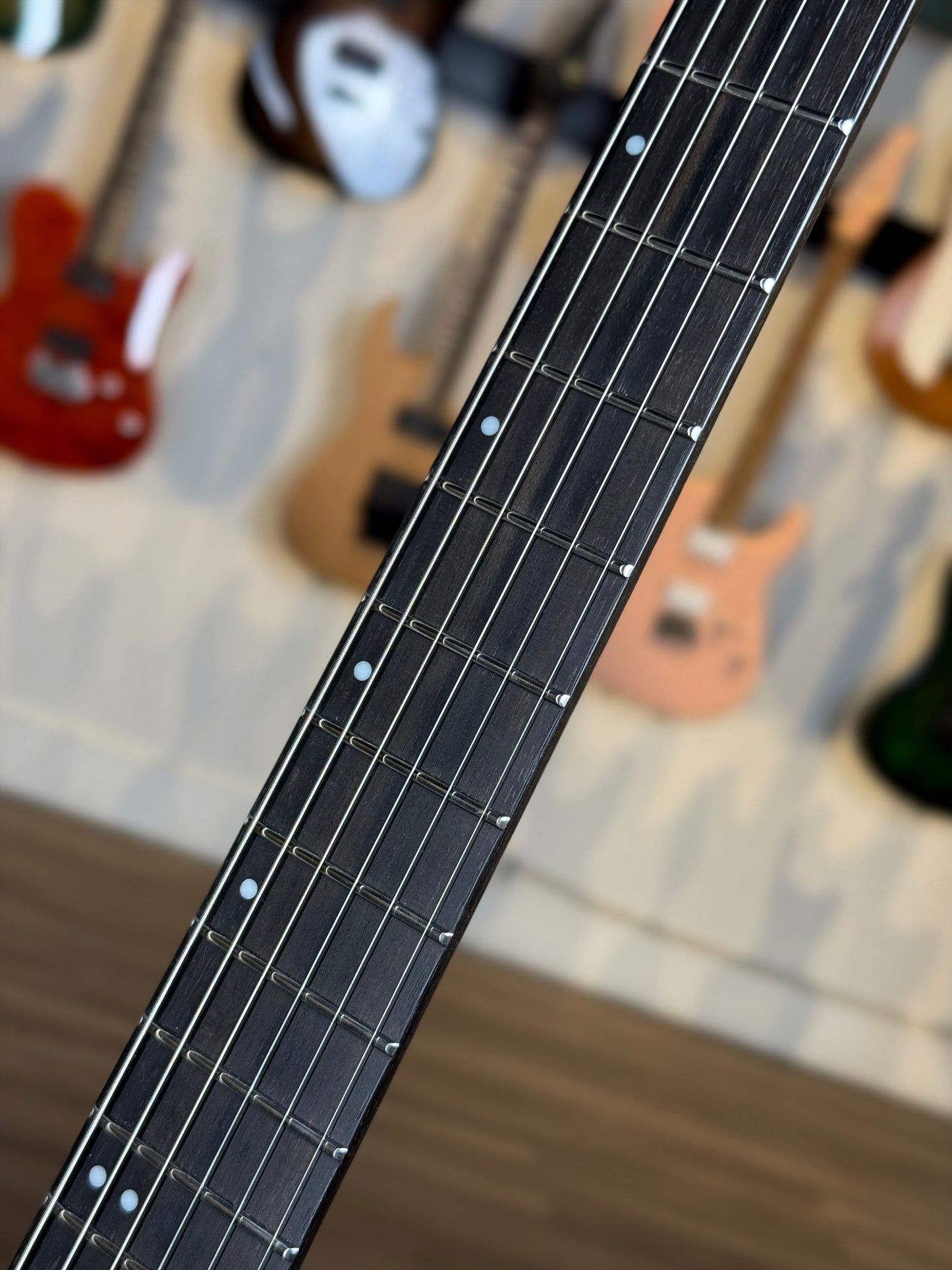 Mayones Duvell Elite 6 | Monolith Custom Silver Metallic
