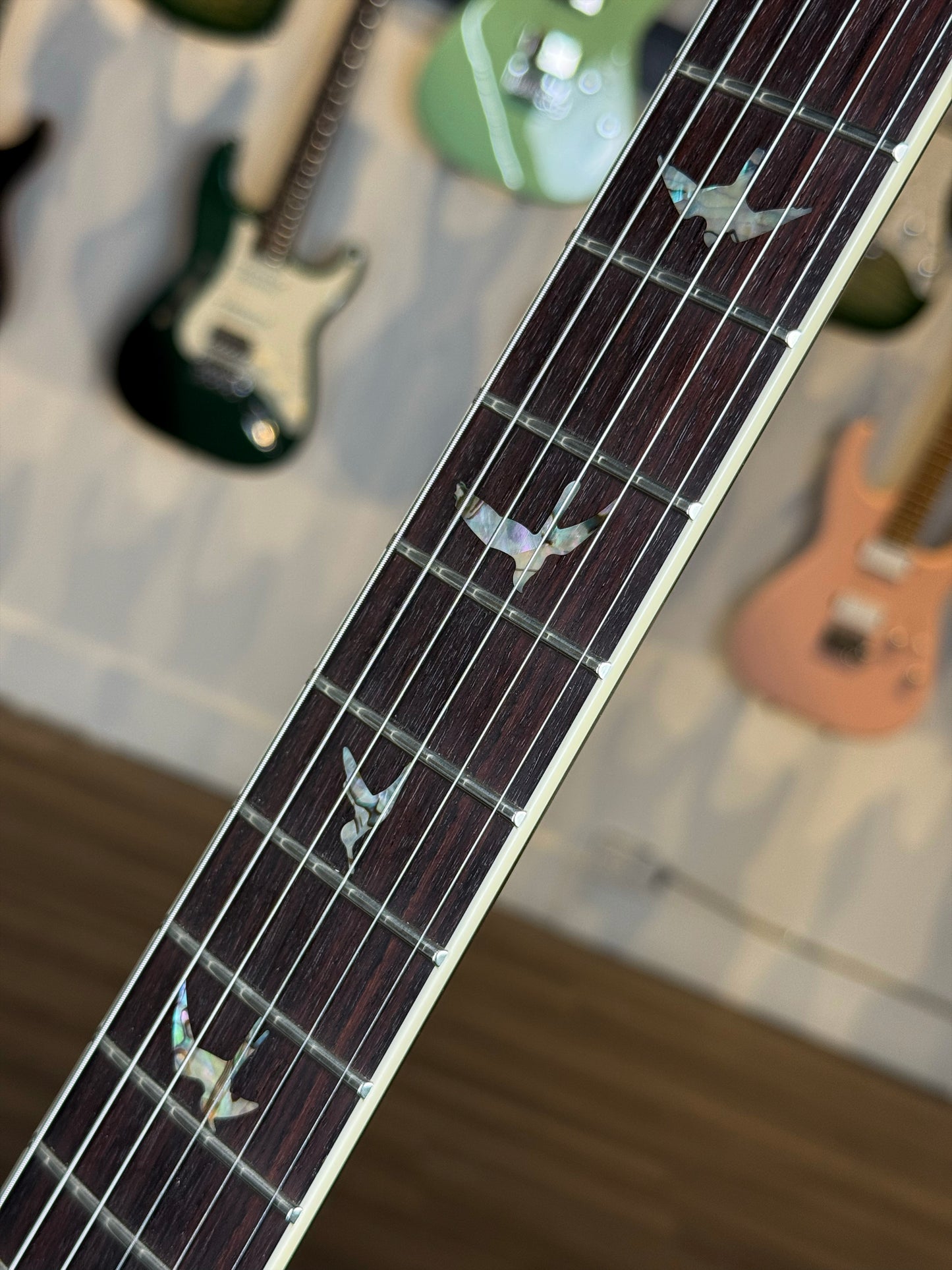 PRS McCarty 594 Hollowbody II Sprayer's Choice | Gold Green Sparkle