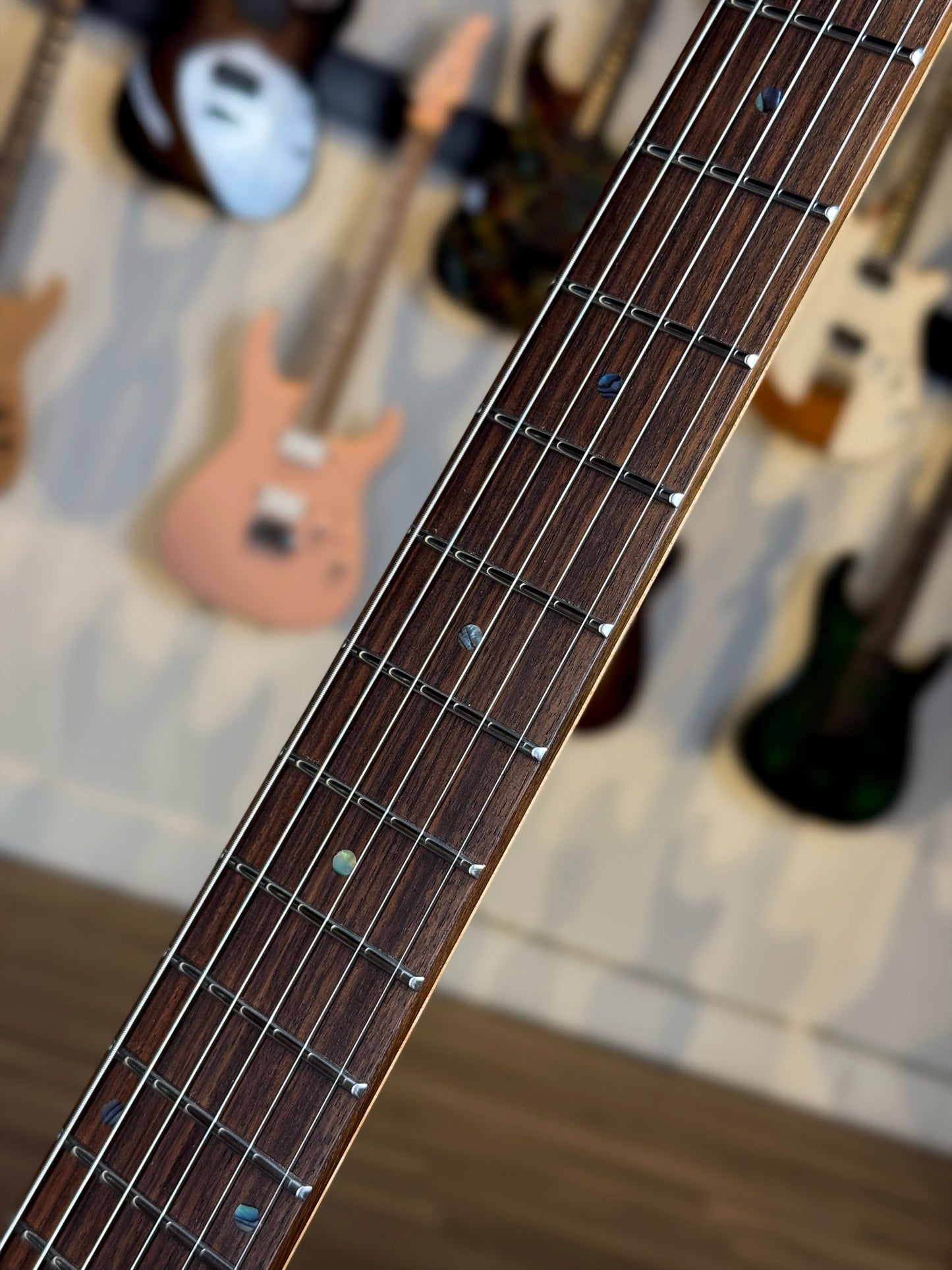 Mayones Aquila Aged V24 6 NAMM 2025 Limited Edition | Monolith Olive Green