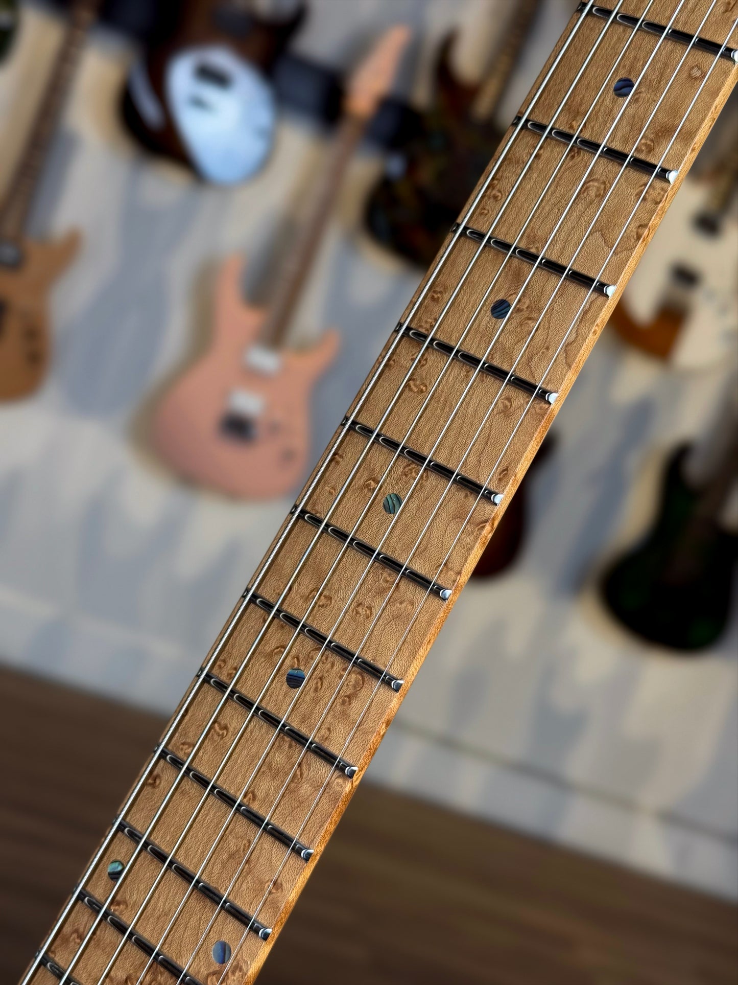 Mayones Aquila Aged V24 6 NAMM 2025 Limited Edition | Monolith Olive Green